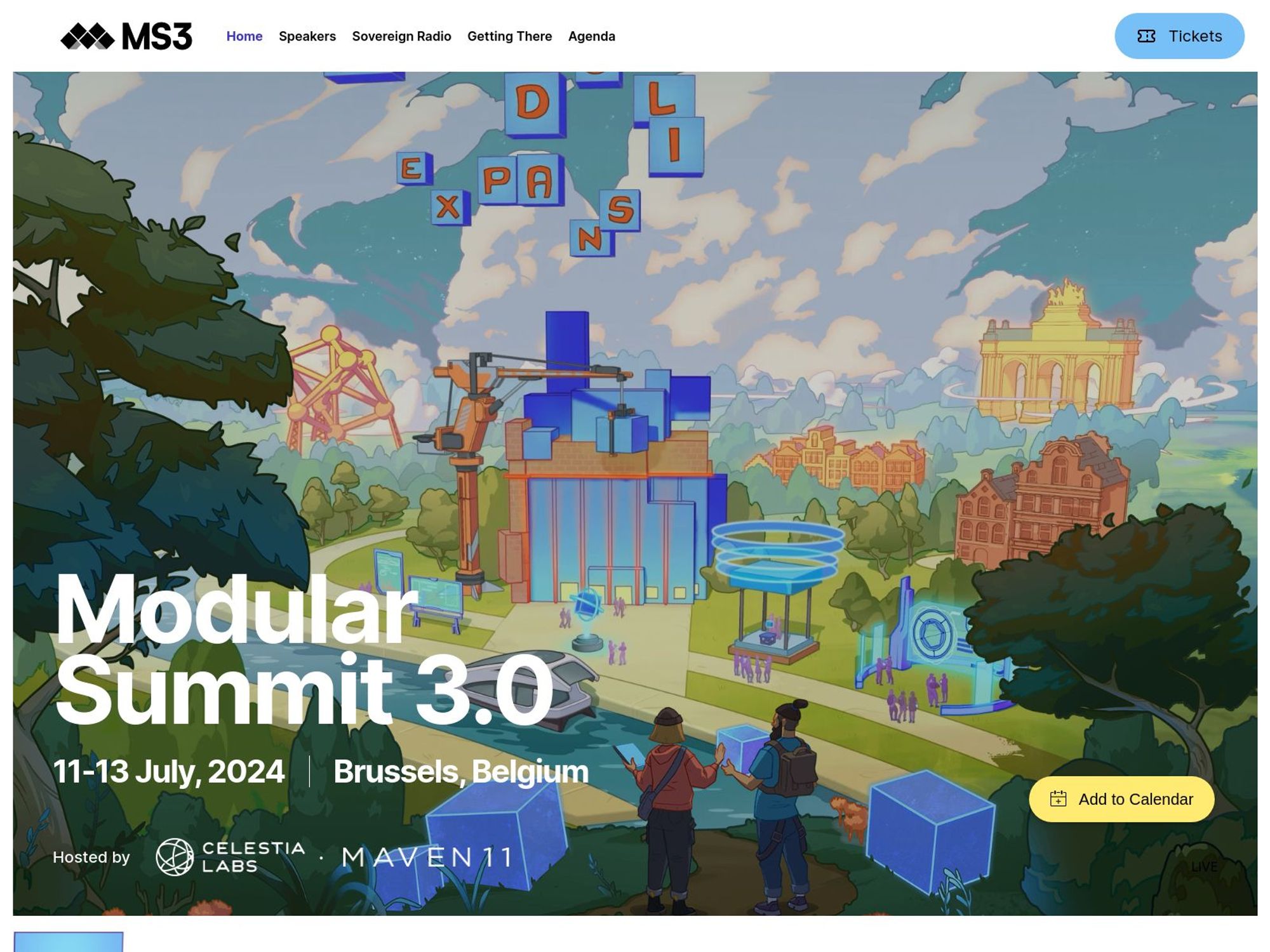 Modular Summit 3.0 Brussels screenshot