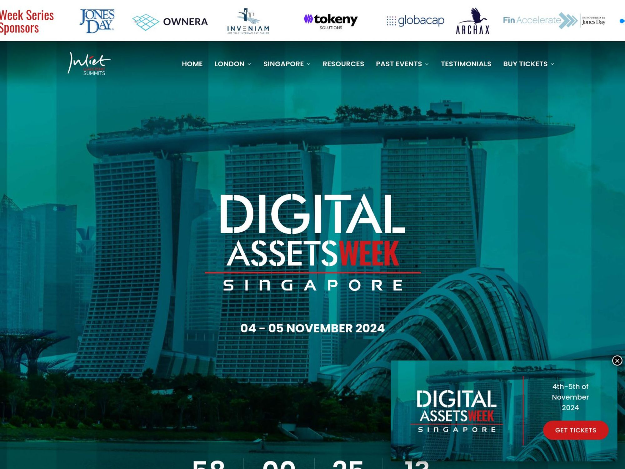 Digital Assets Week website