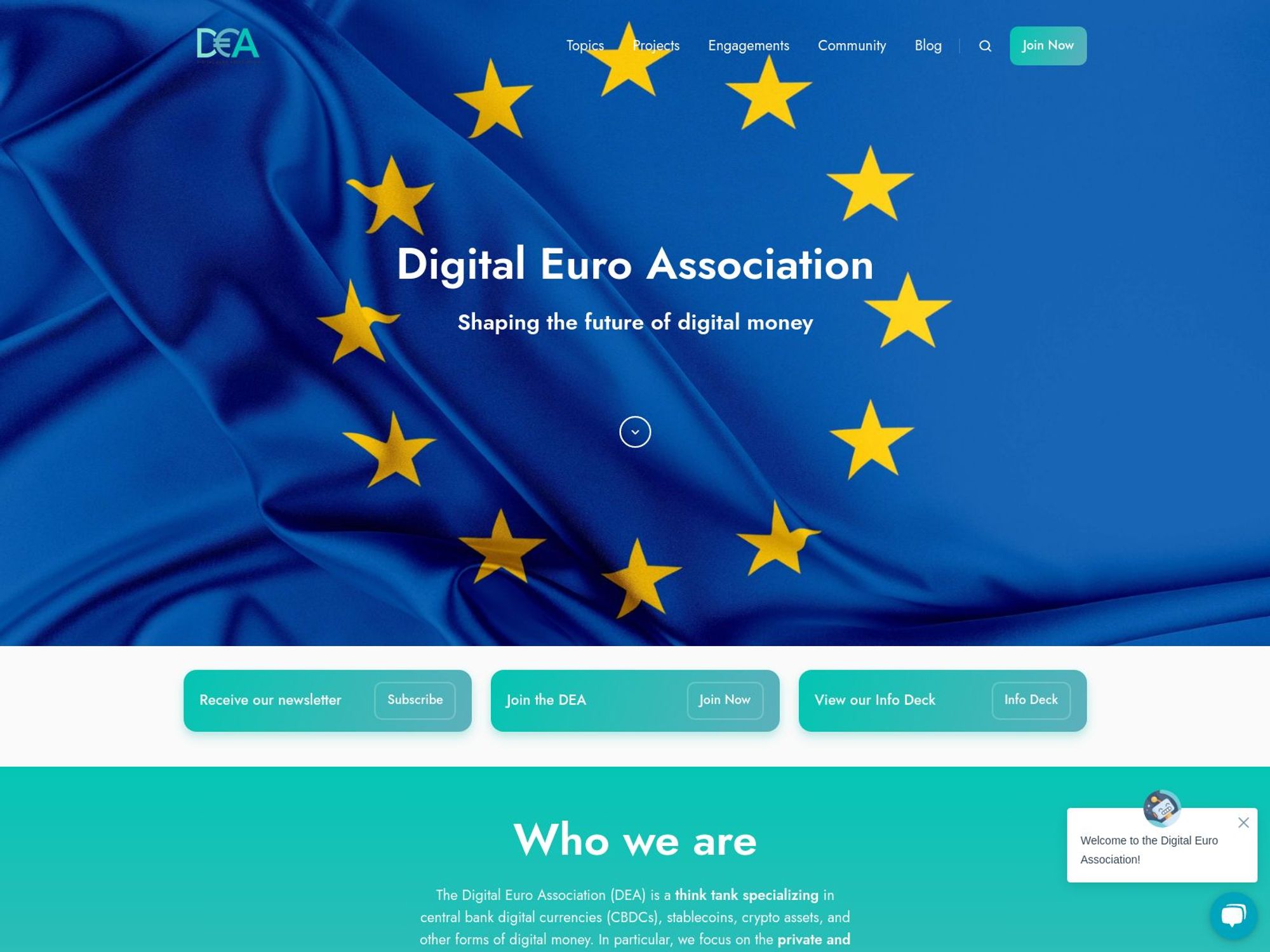 Digital Euro Conference 2025 website