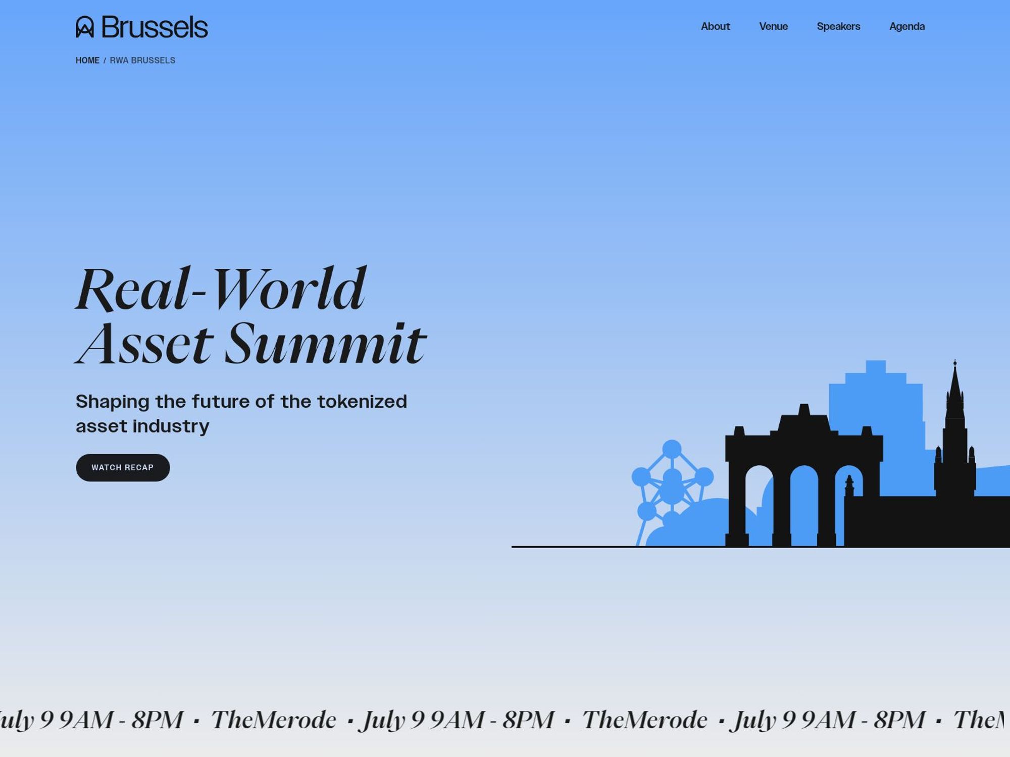 RWA Tokenization Summit website