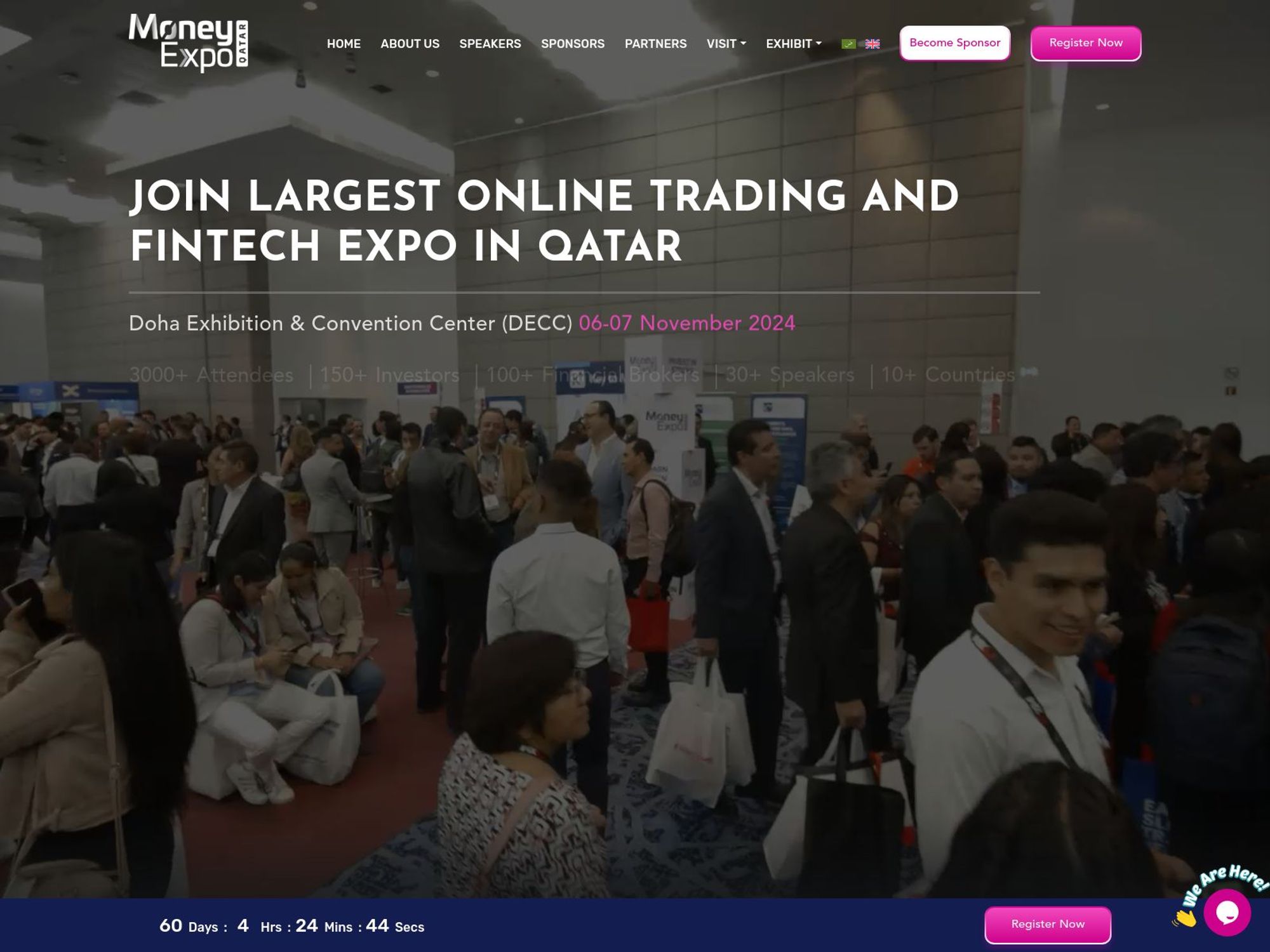 Money Expo Qatar website