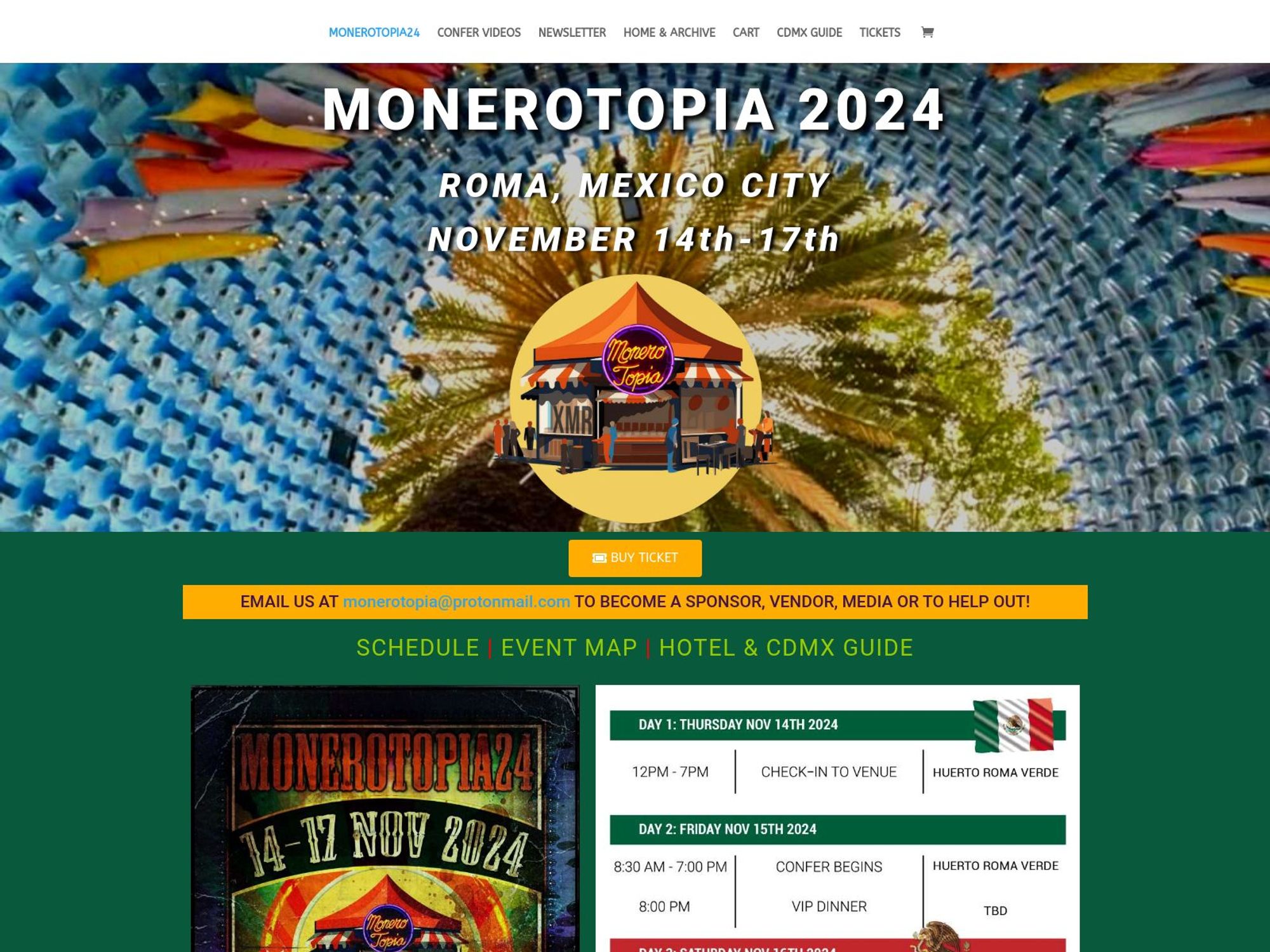 Monerotopia website