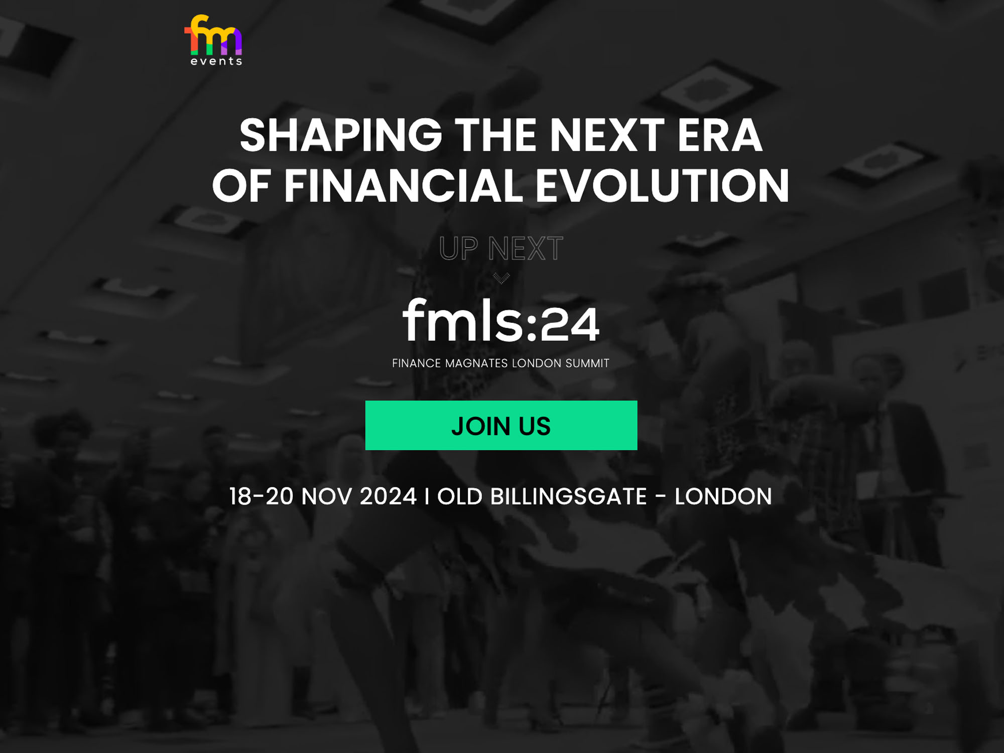 Finance Magnates London Summit website