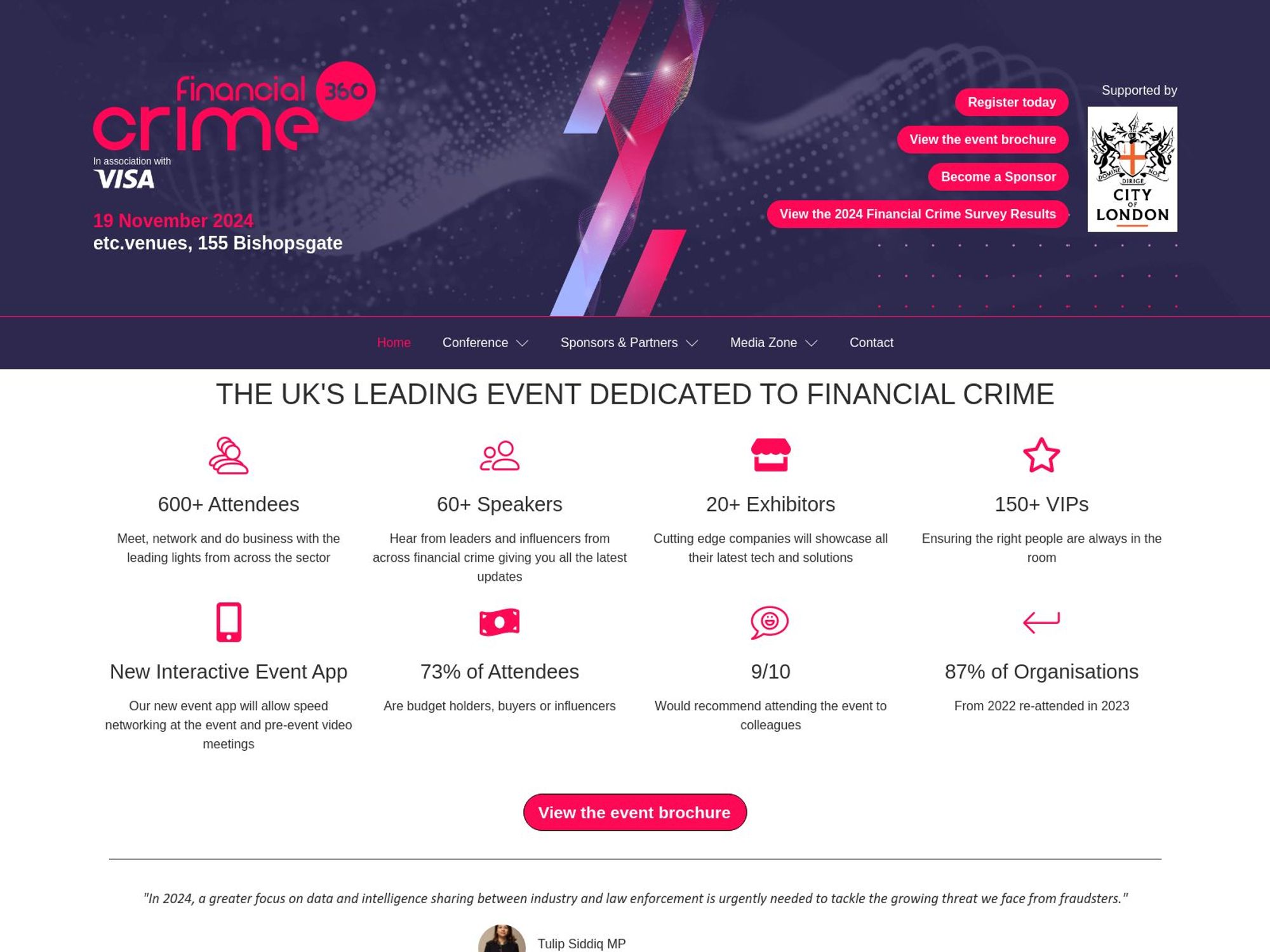 Financial Crime 360 website