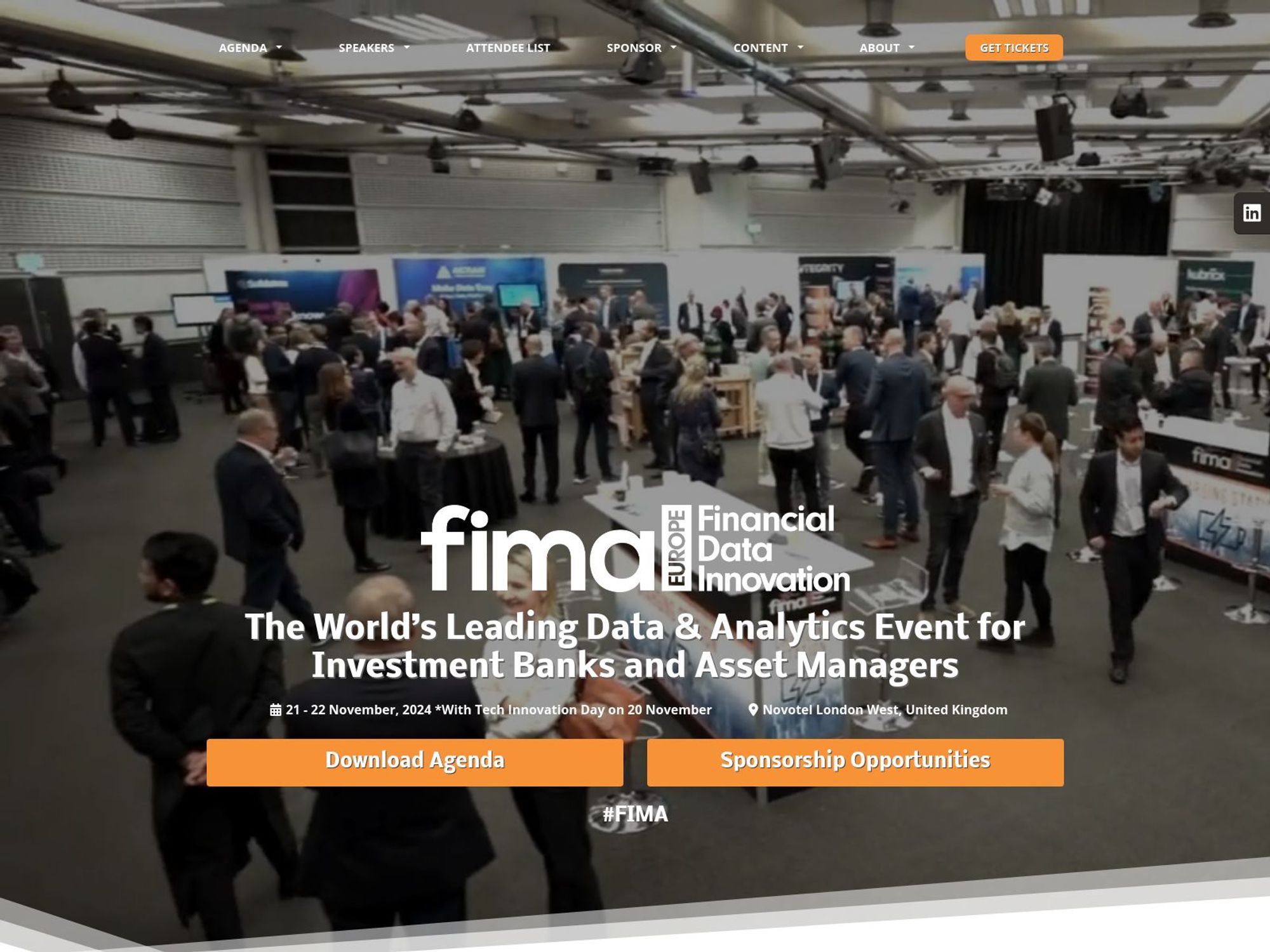 FIMA Europe website