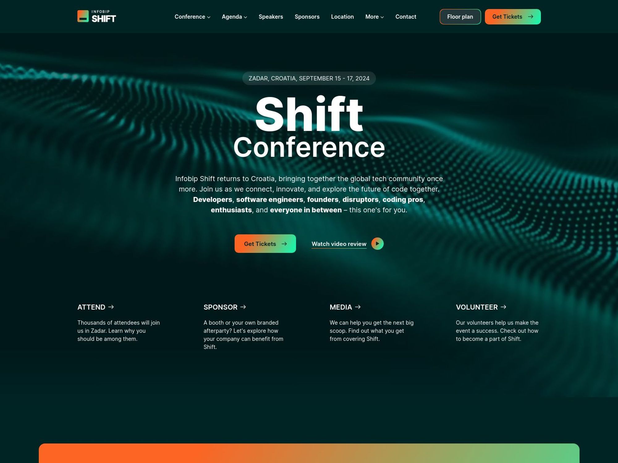 Shift Conference screenshot