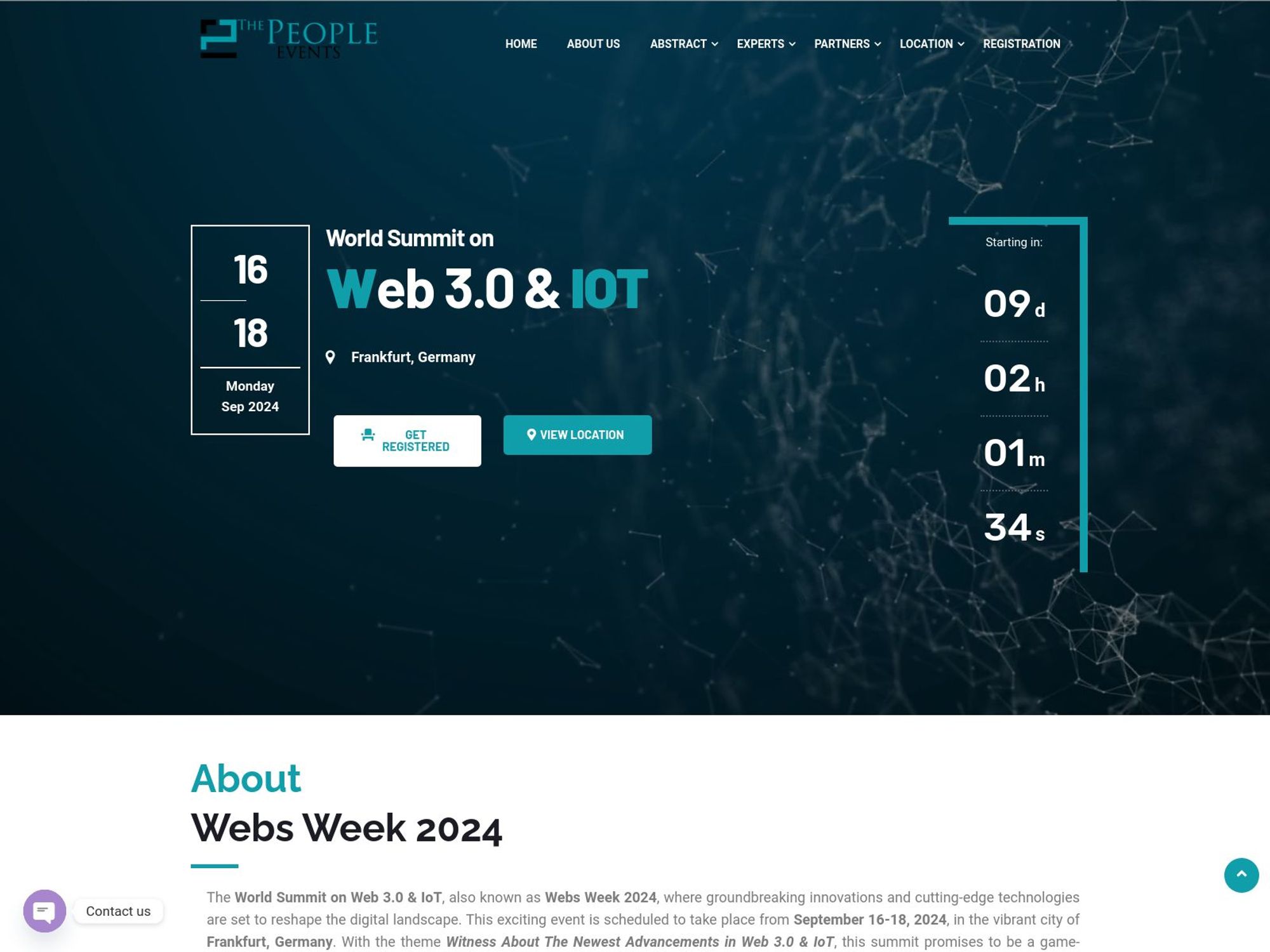 World Conference on Web 3.0 & IOT screenshot