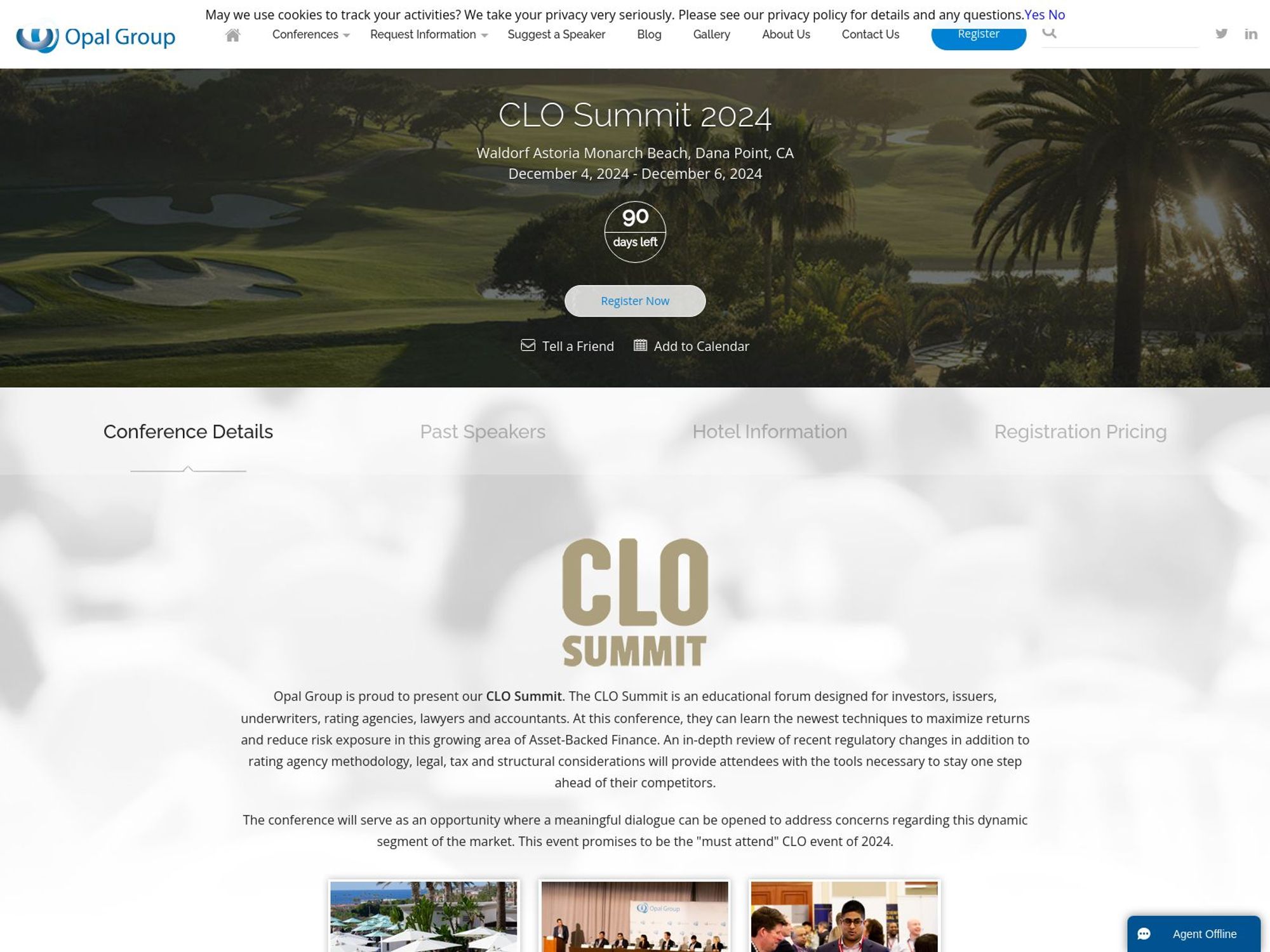 CLO Summit 2024 website