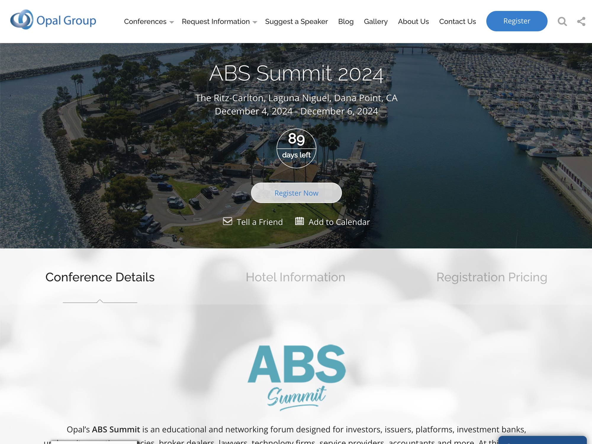 ABS Summit 2024 screenshot