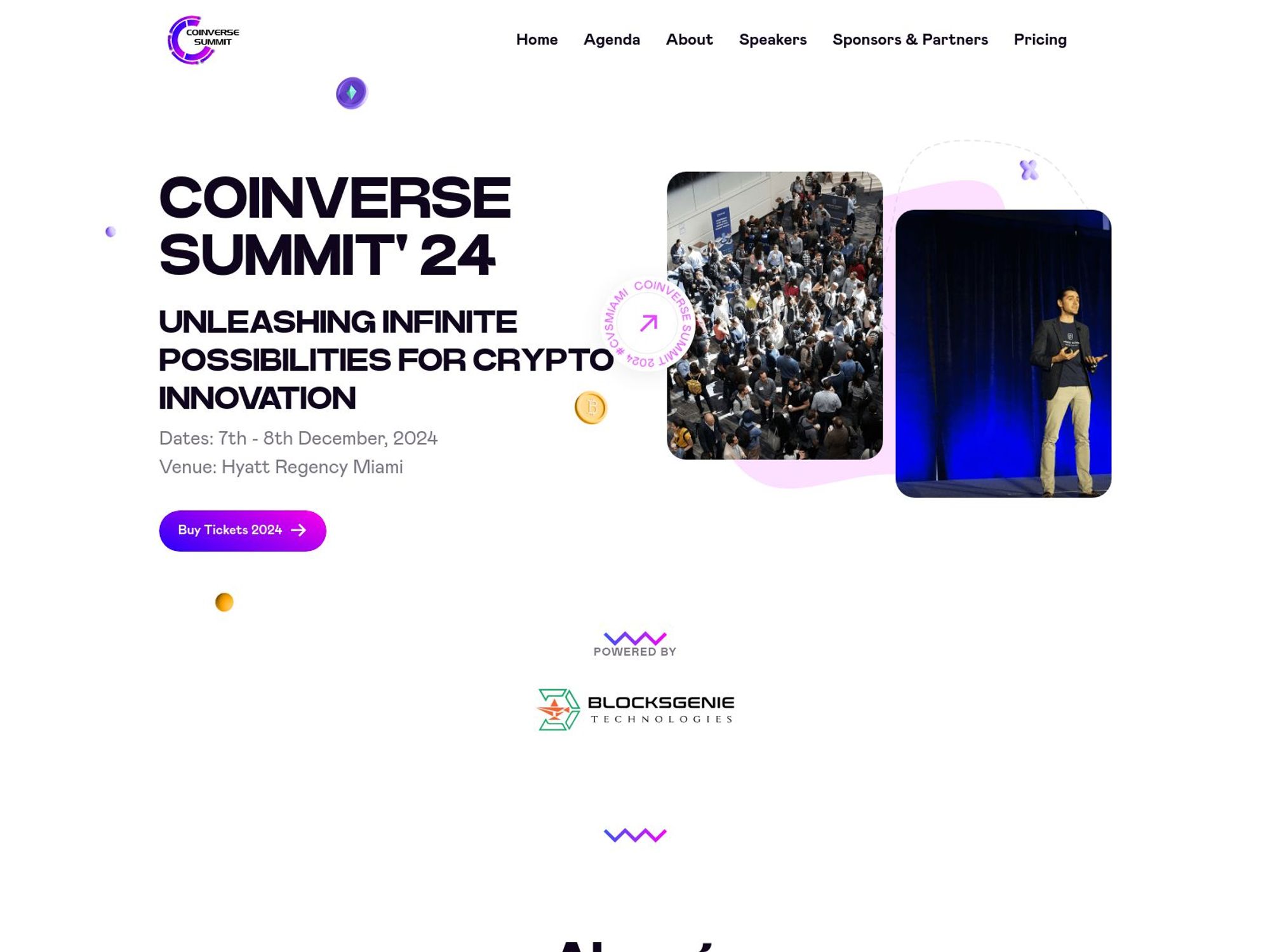 Coinverse Summit screenshot