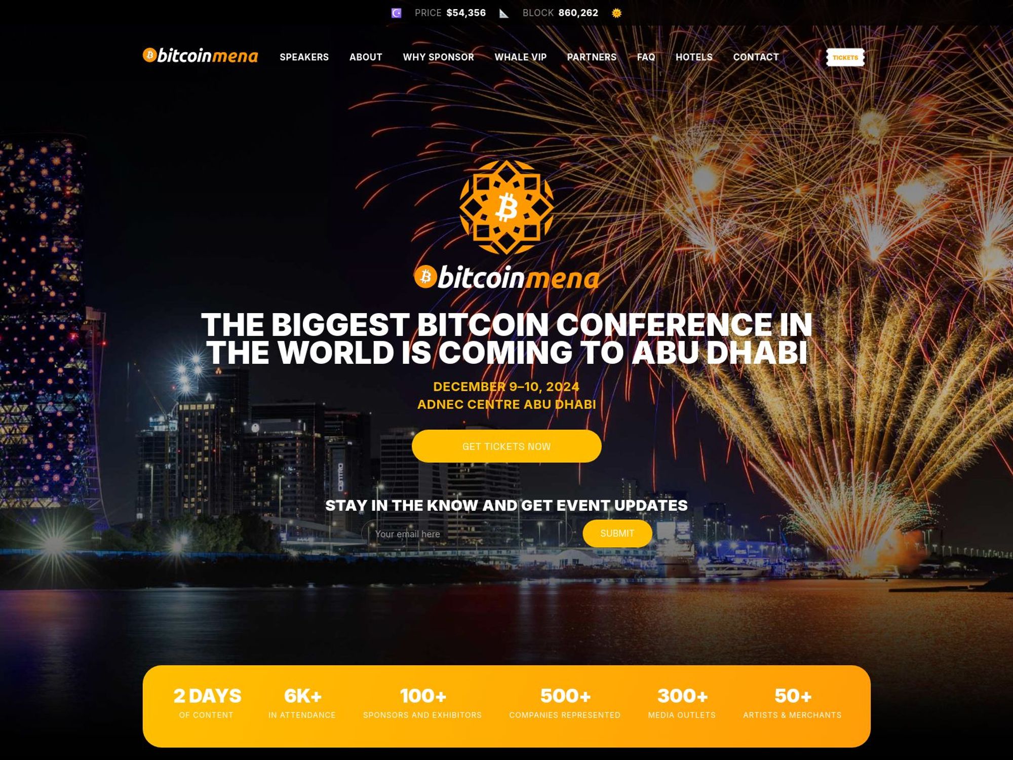 Bitcoin MENA website