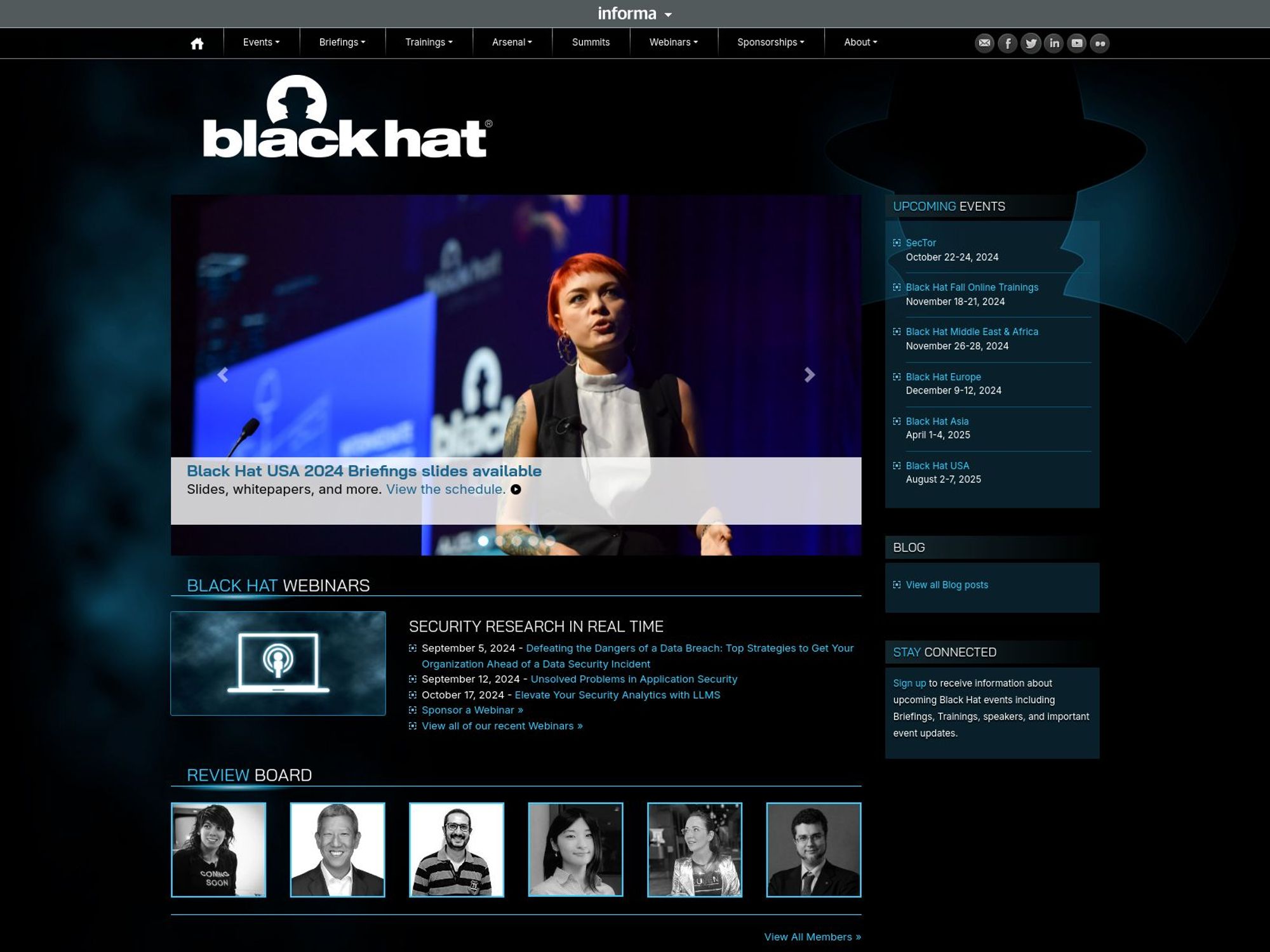 Black Hat Europe screenshot