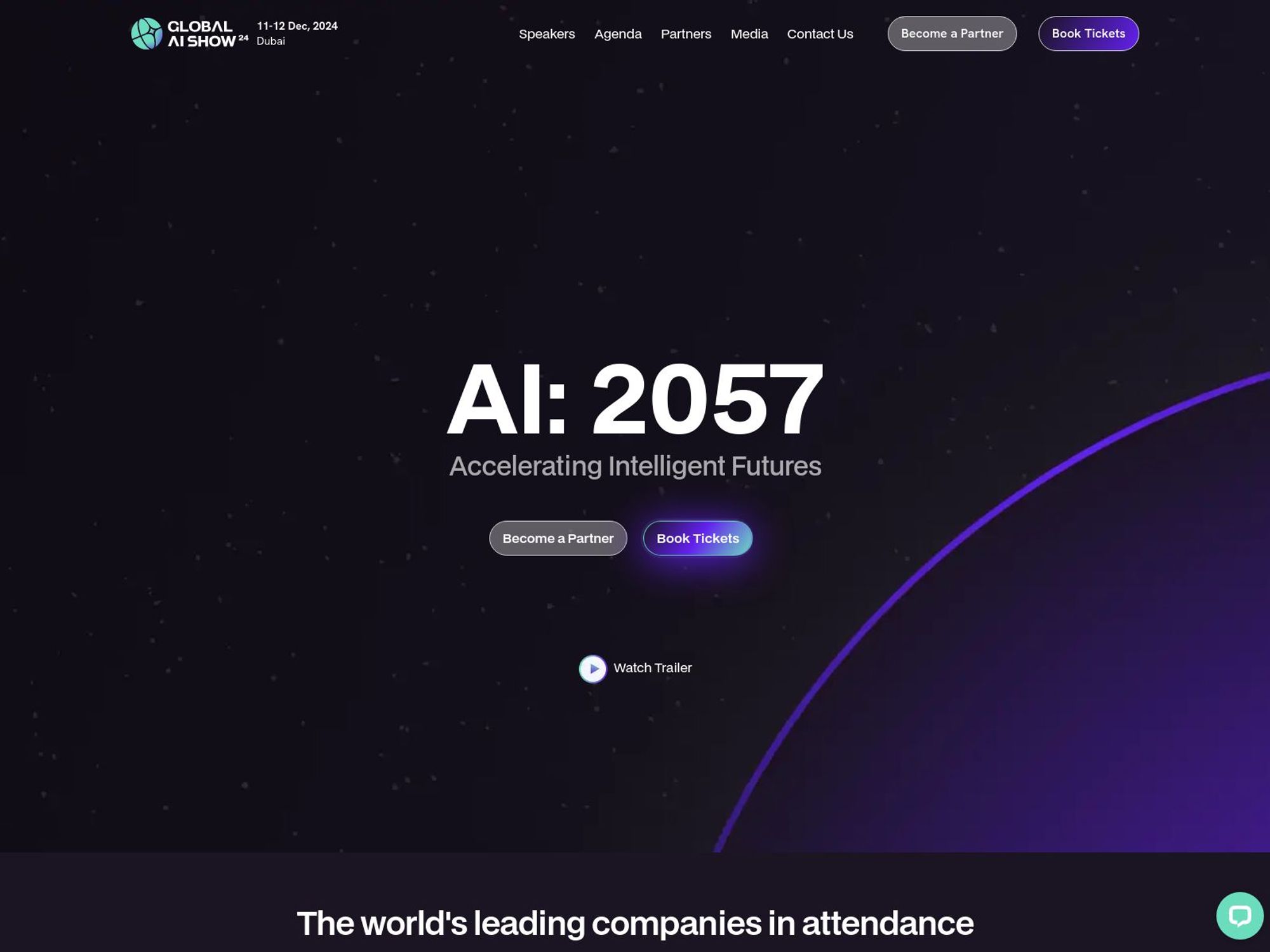 Global AI Show website