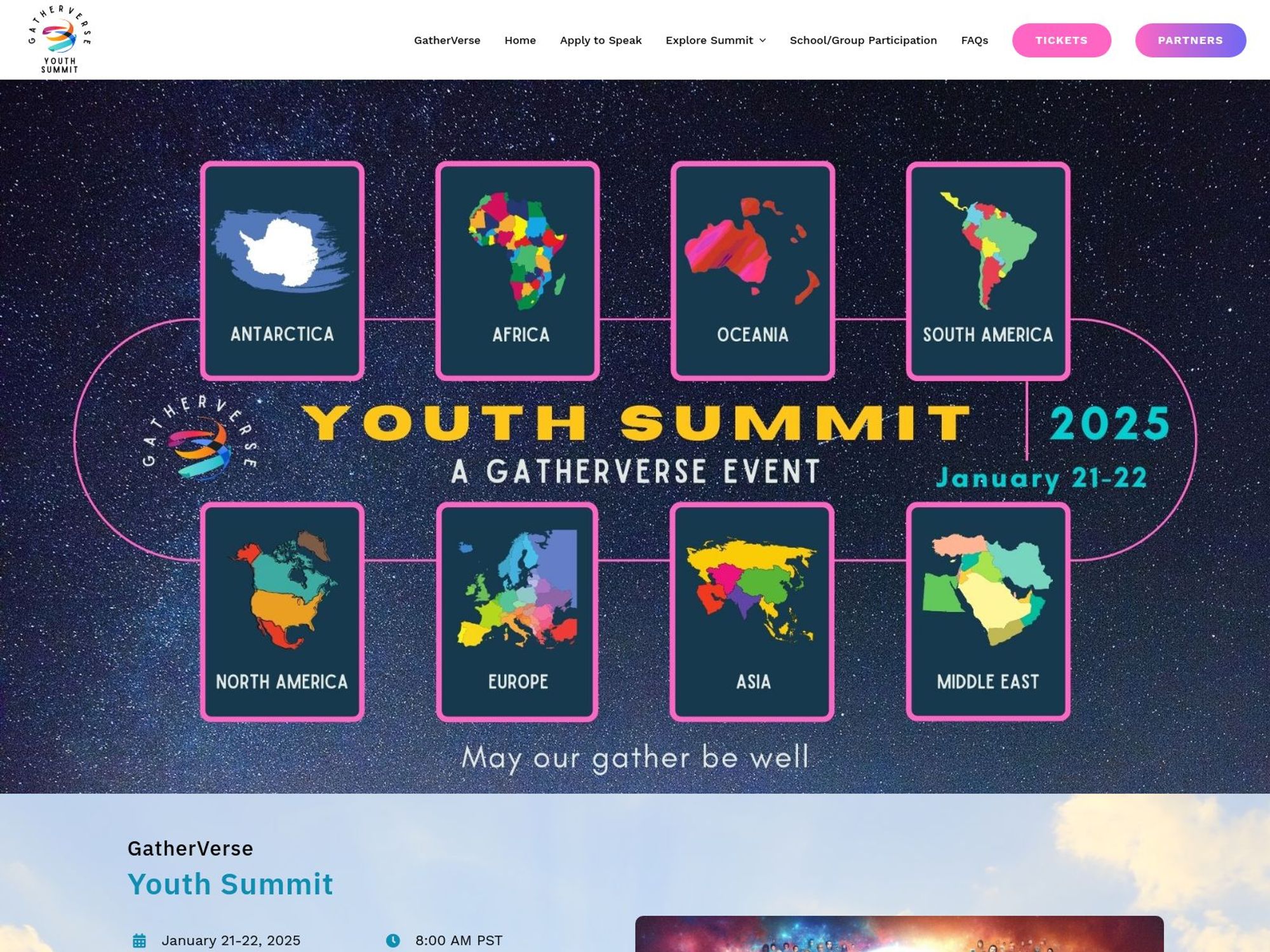 Youth Summit website