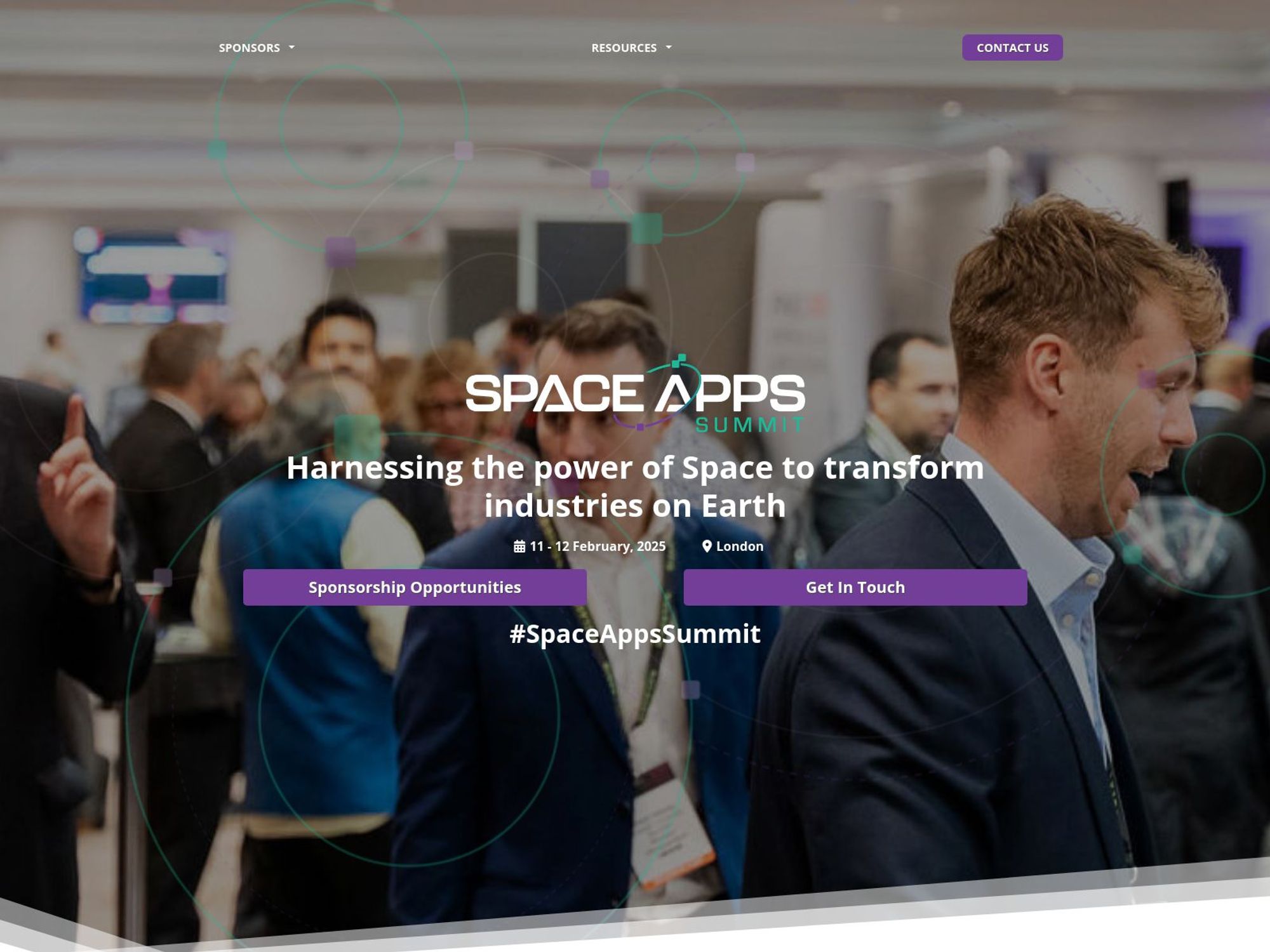 Space Apps Summit website