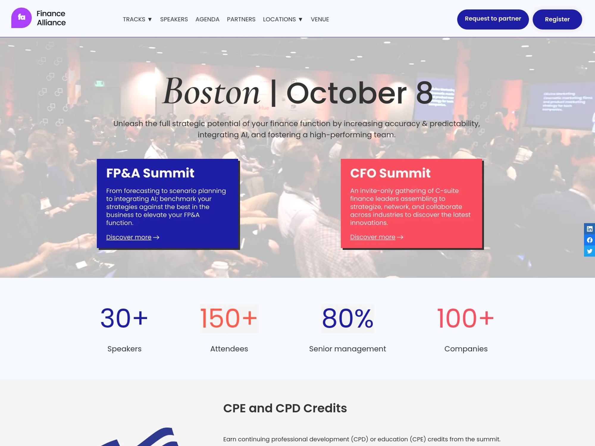 FP&A Summit website