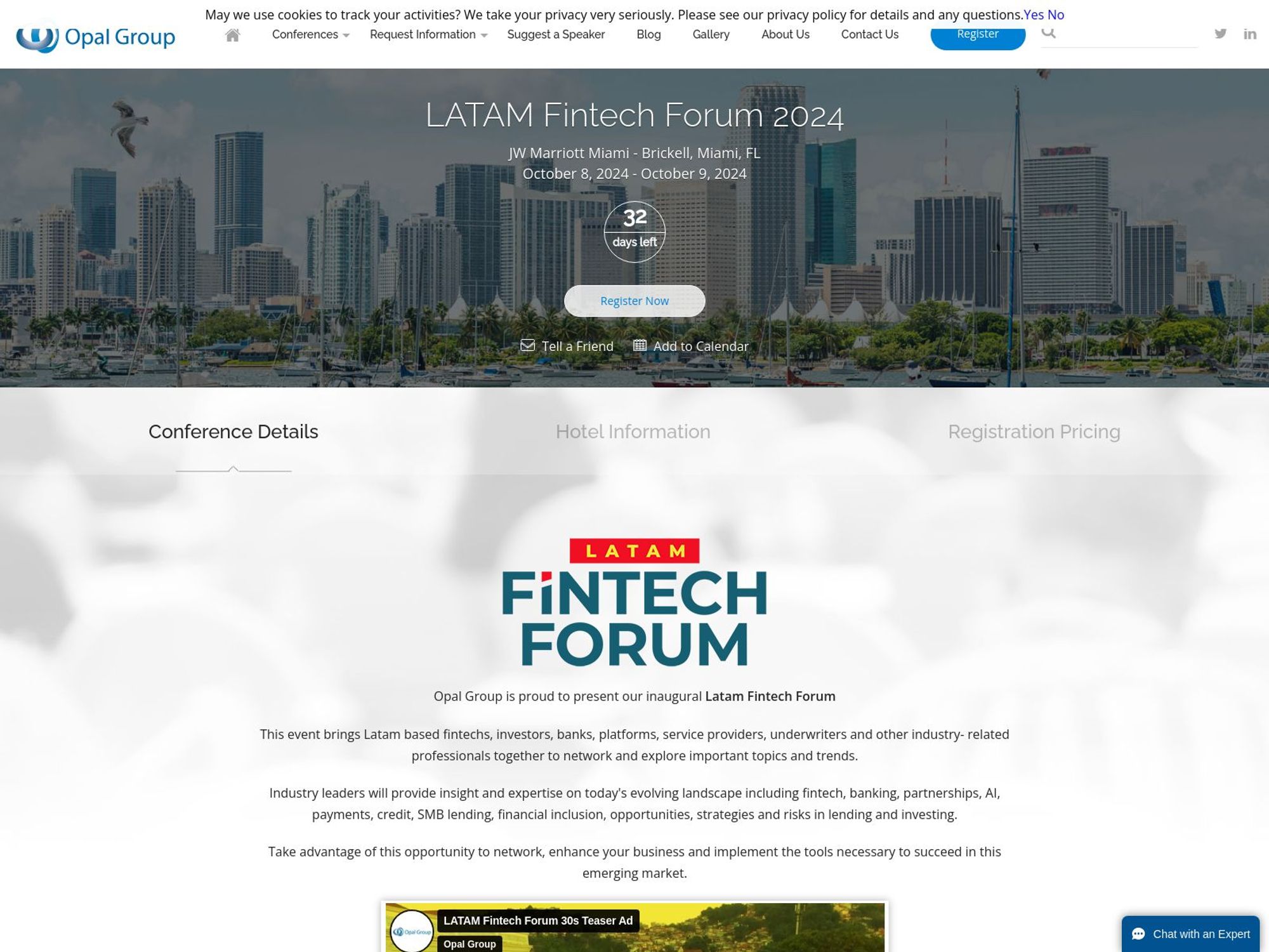 Latam Fintech Forum screenshot