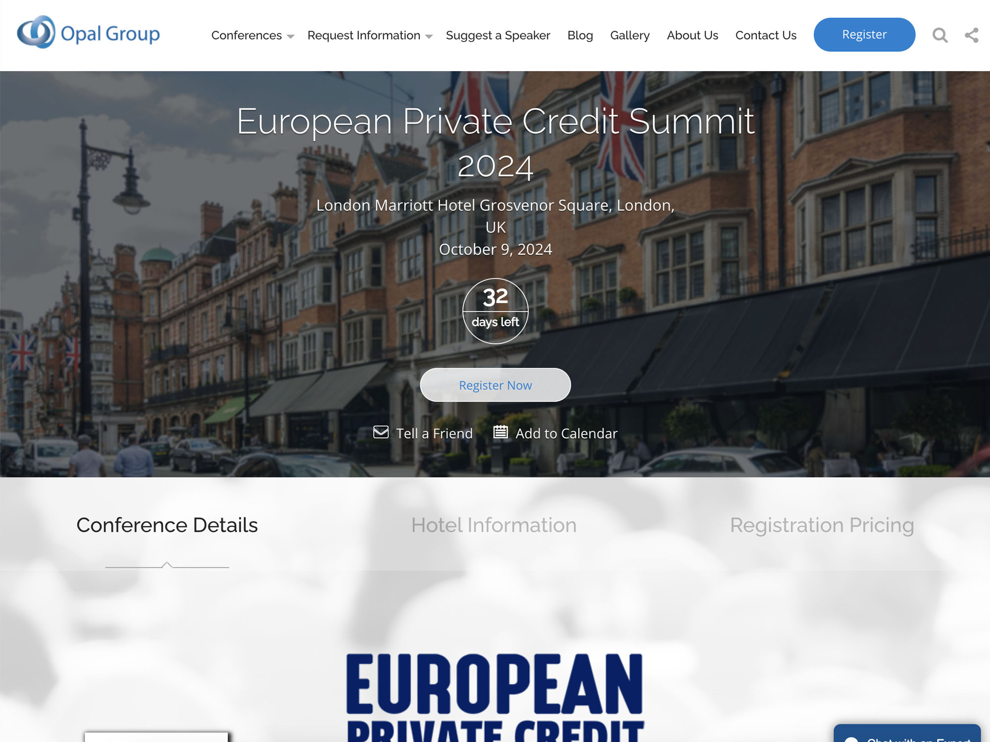 European Private Credit Summit screenshot