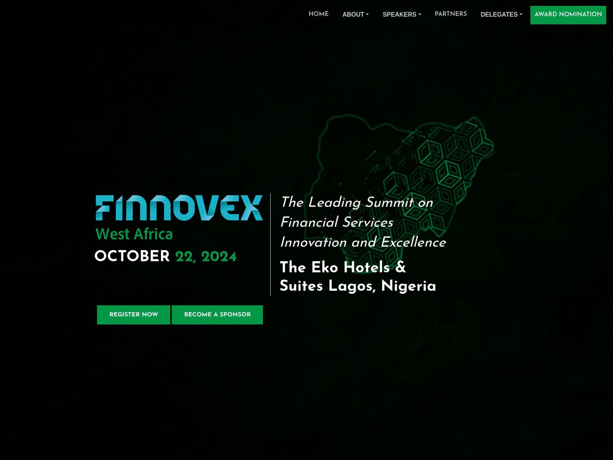 Finnovex West Africa website