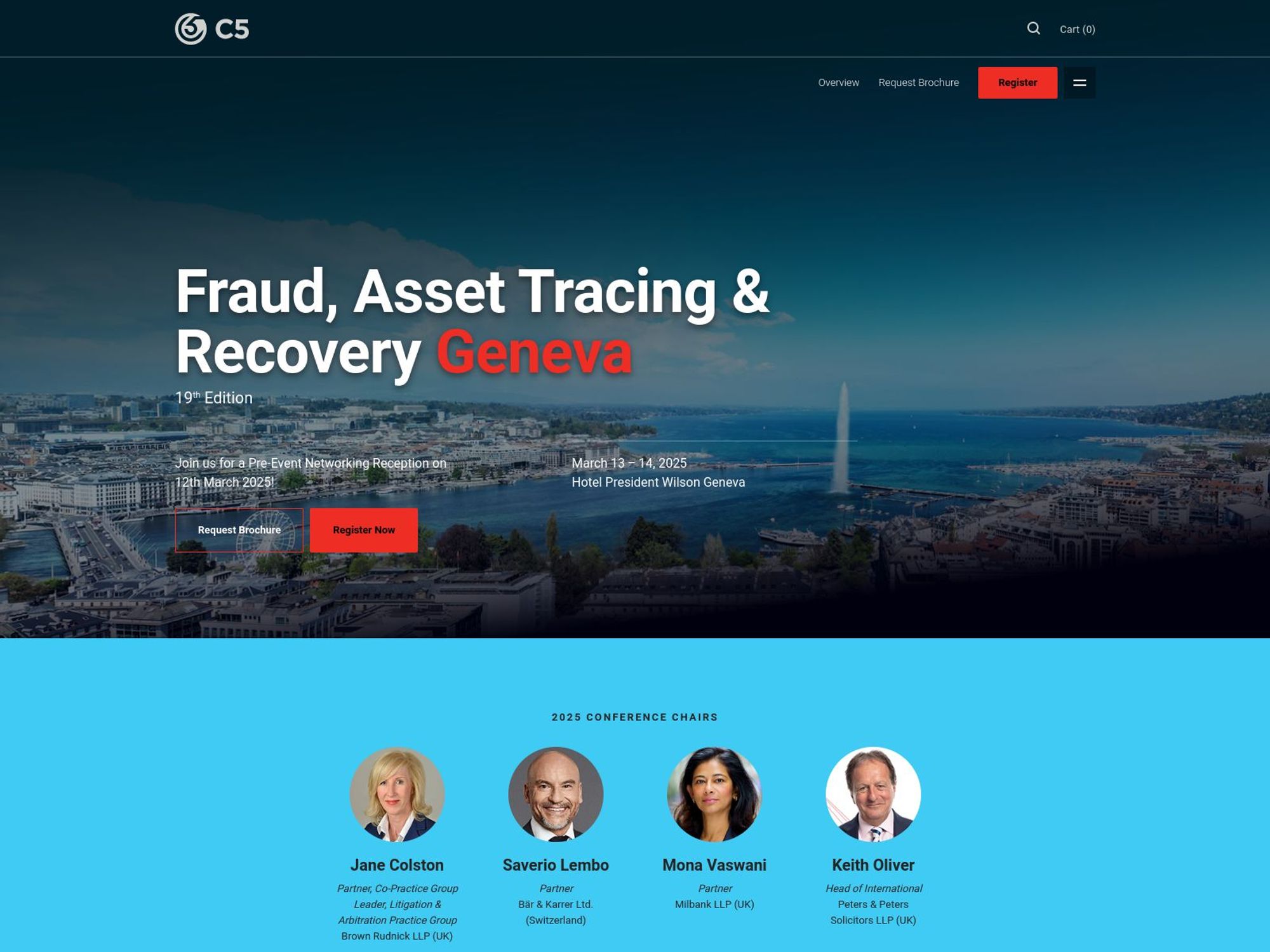 Fraud, Asset Tracing & Recovery Geneva website