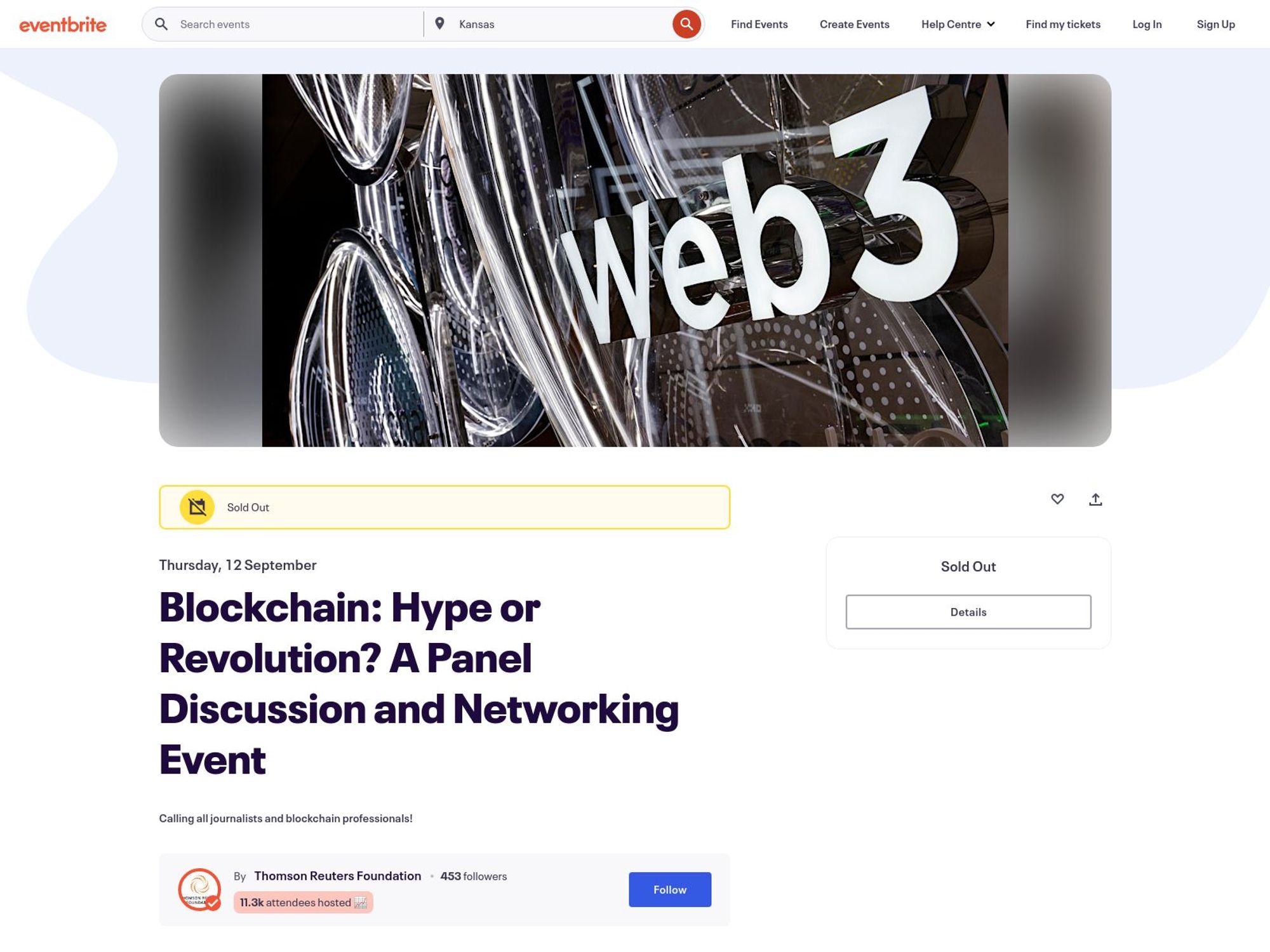 Blockchain: Hype or Revolution? A Panel Discussion and Networking Event screenshot