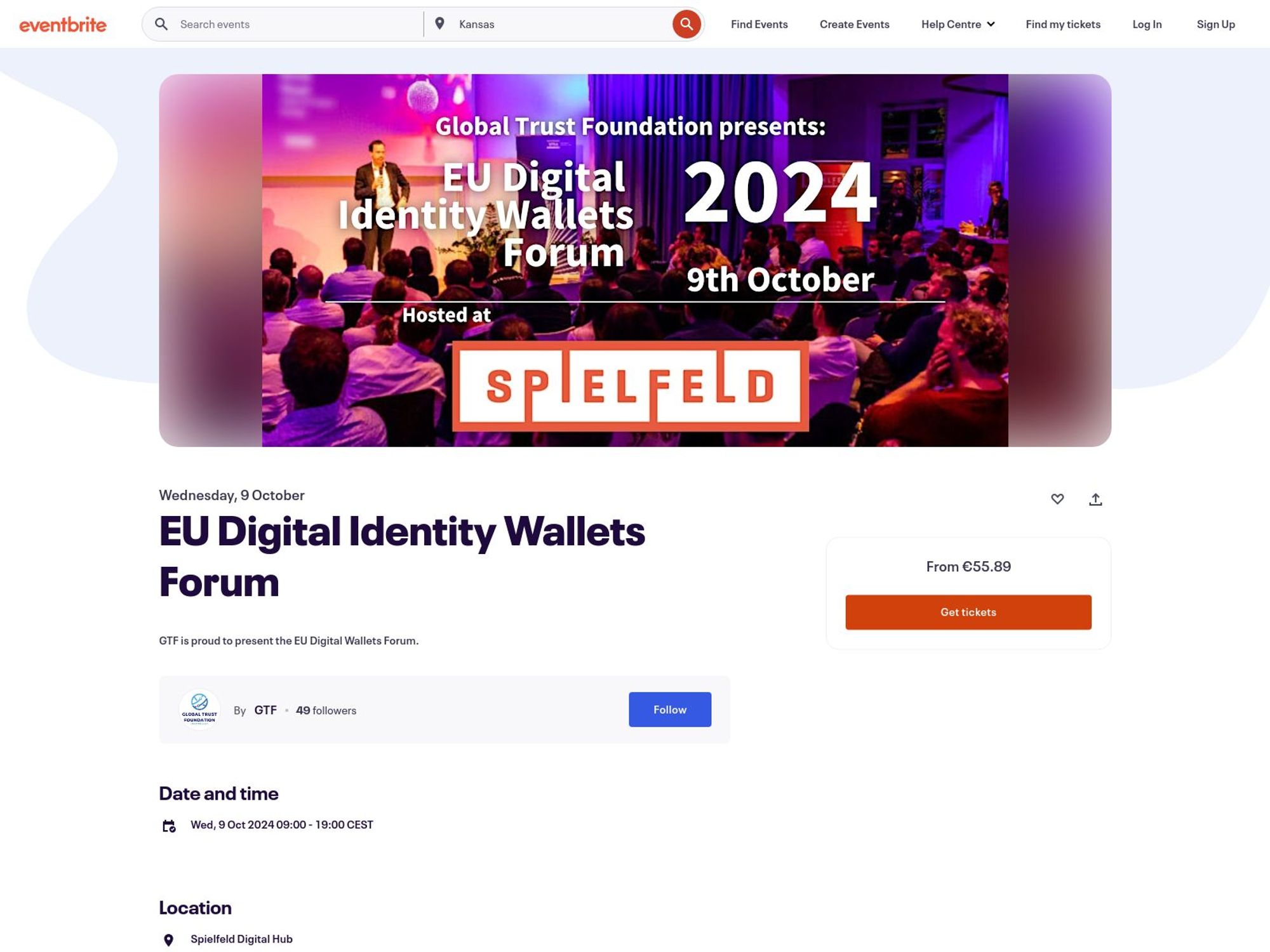 EU Digital Identity Wallets Forum website