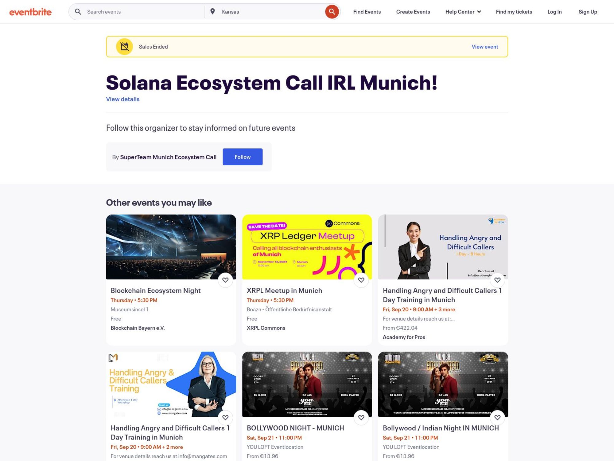 Solana Ecosystem Call Munich – September 2024 screenshot