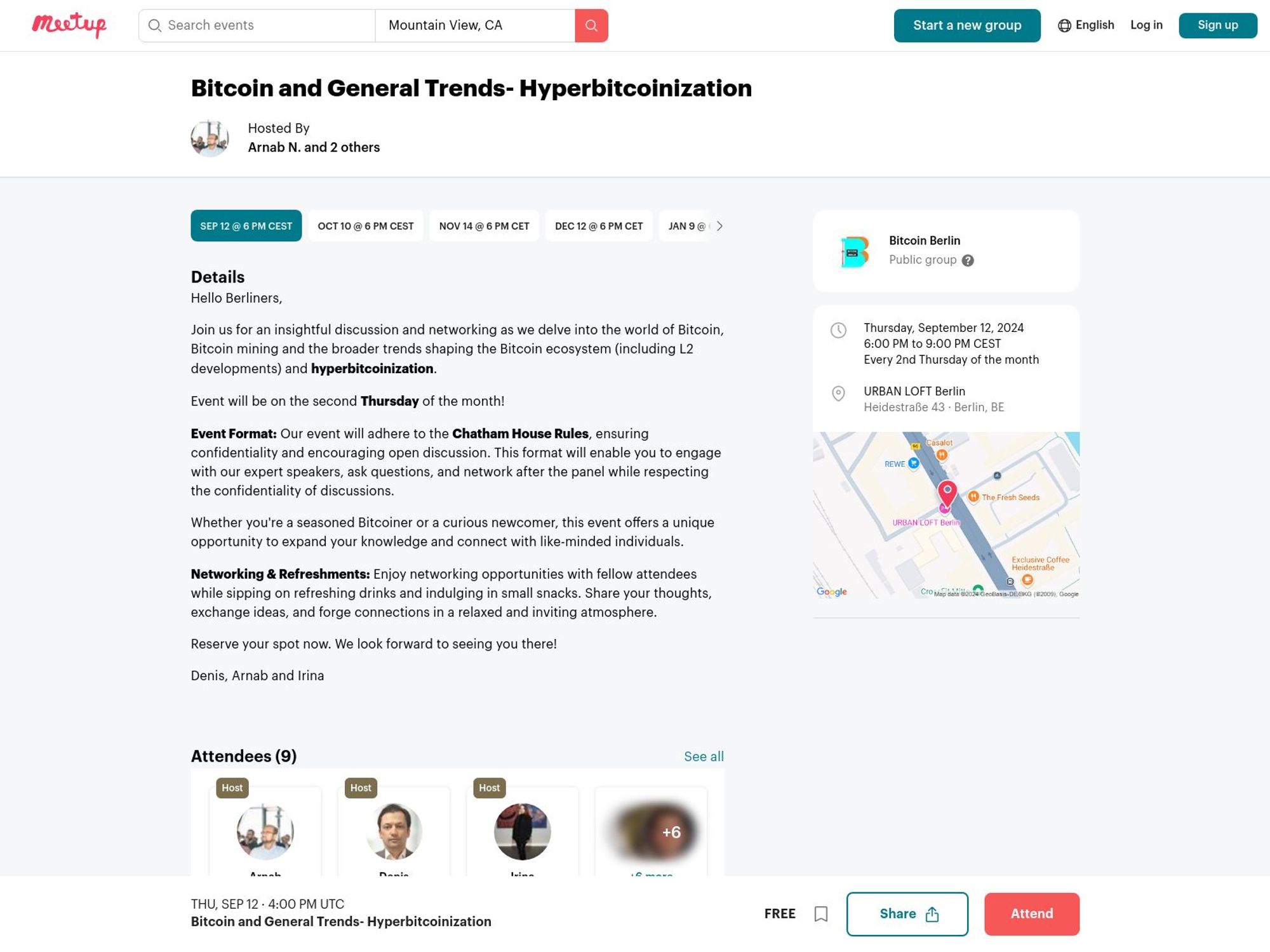 Bitcoin and General Trends - September 2024 screenshot