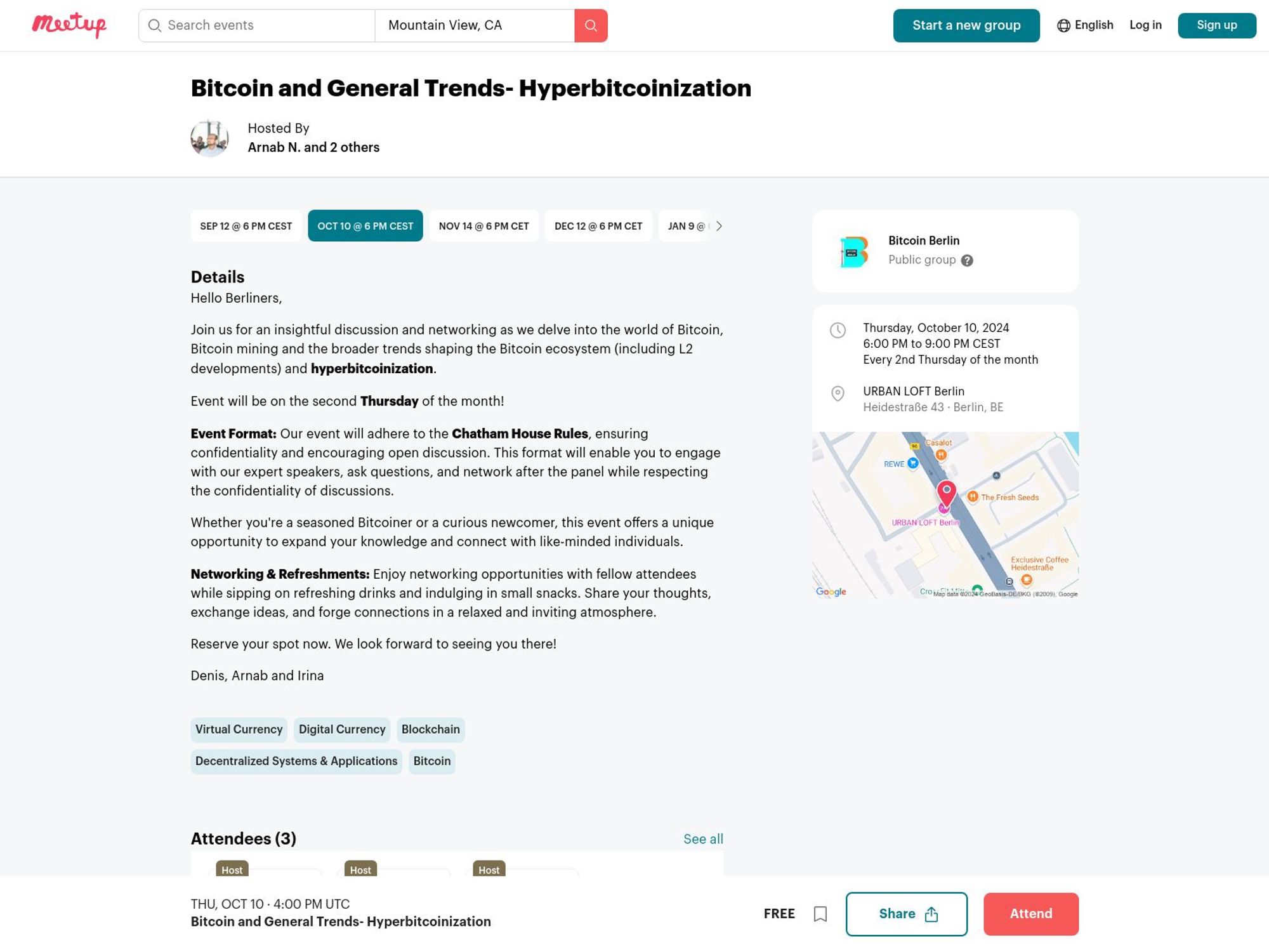 Bitcoin and General Trends - October 2024 screenshot