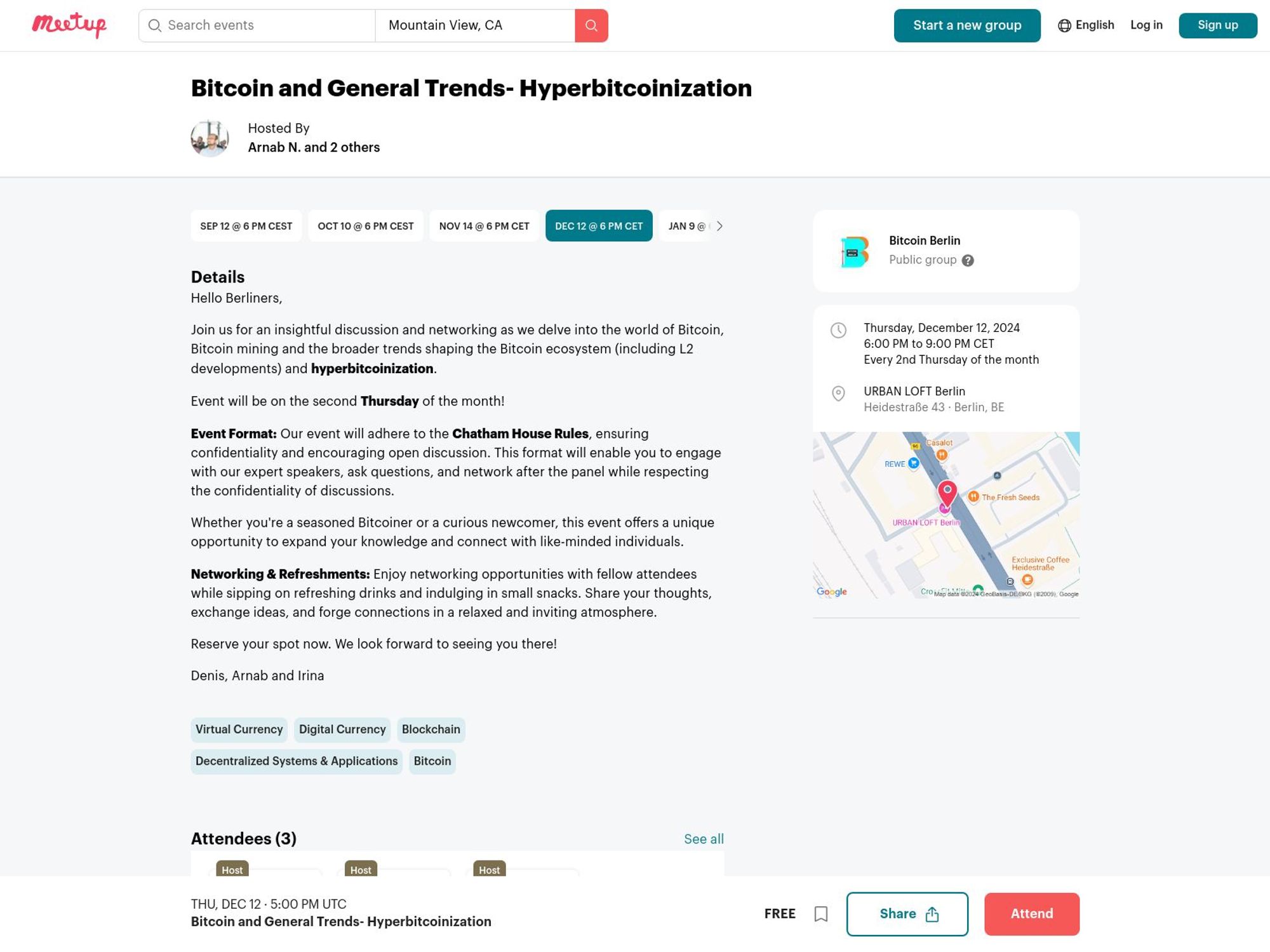 Bitcoin and General Trends - December 2024 screenshot