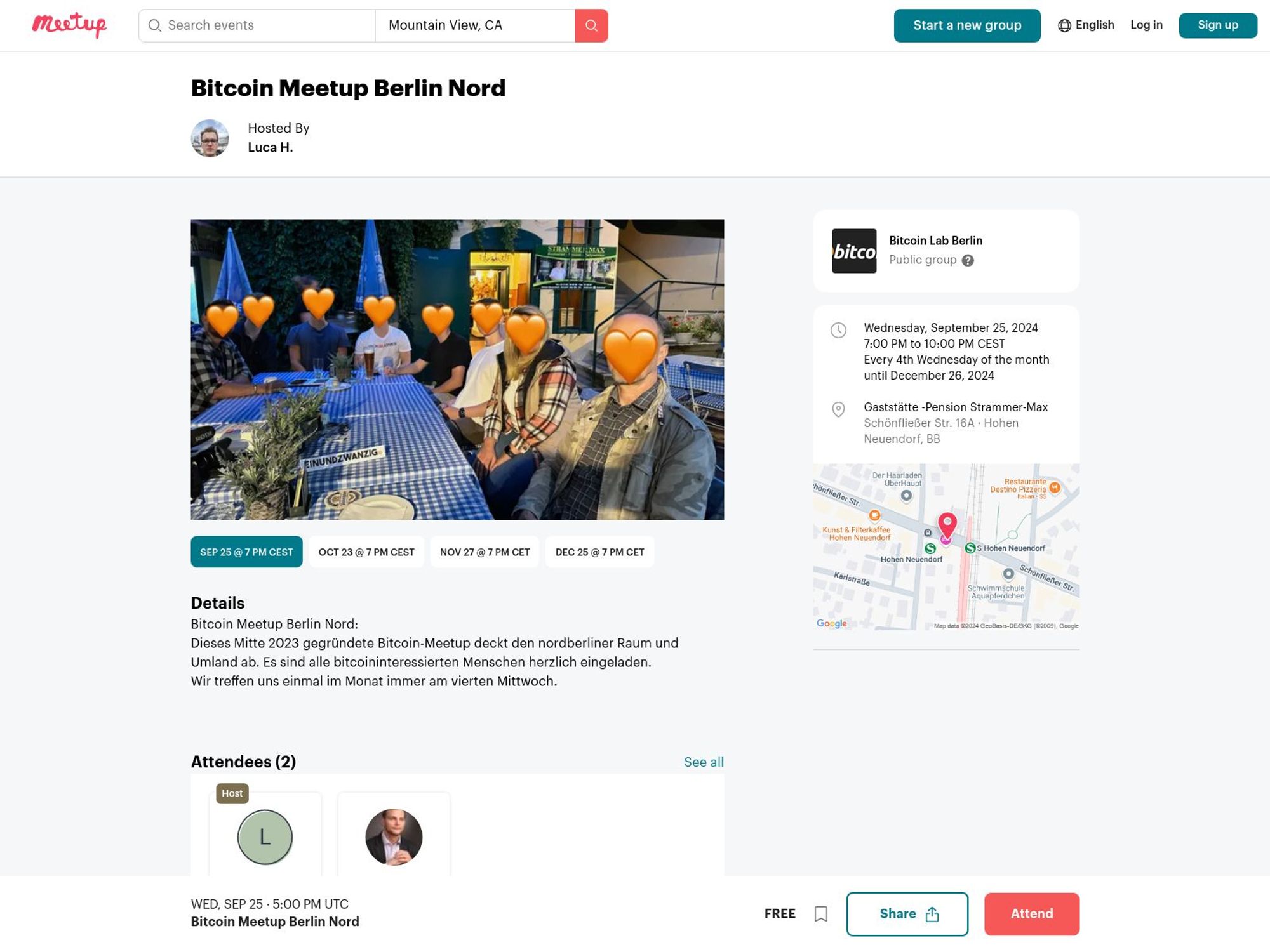 Bitcoin Meetup Berlin Nord - September 2024 screenshot