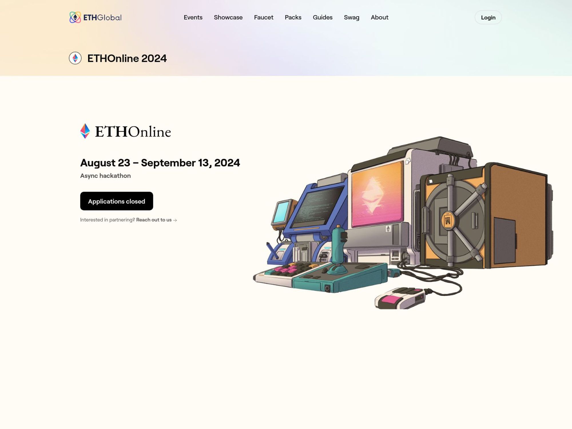 ETHOnline screenshot