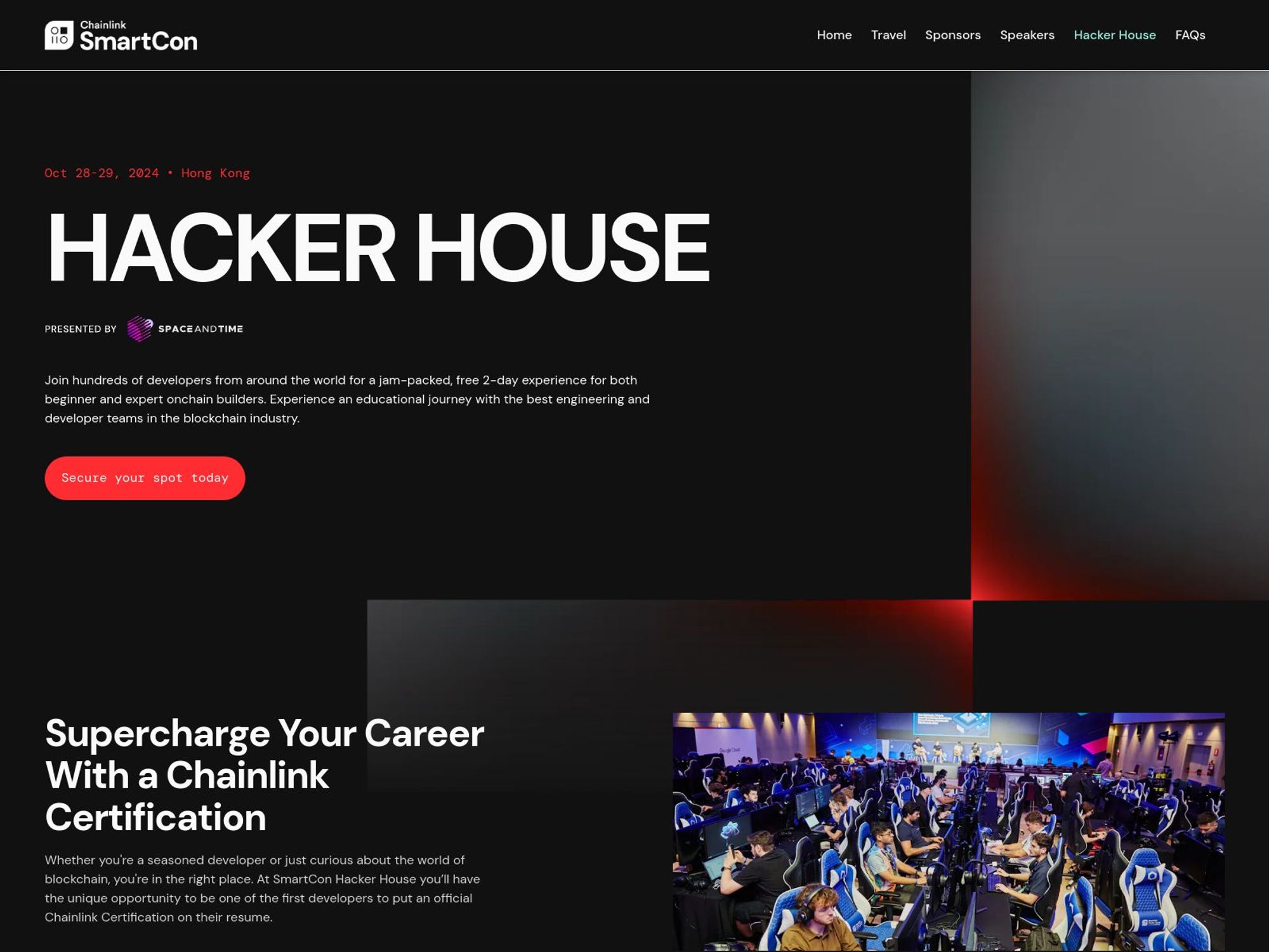 Hacker House @ Chainlink SmartCon 2024 screenshot