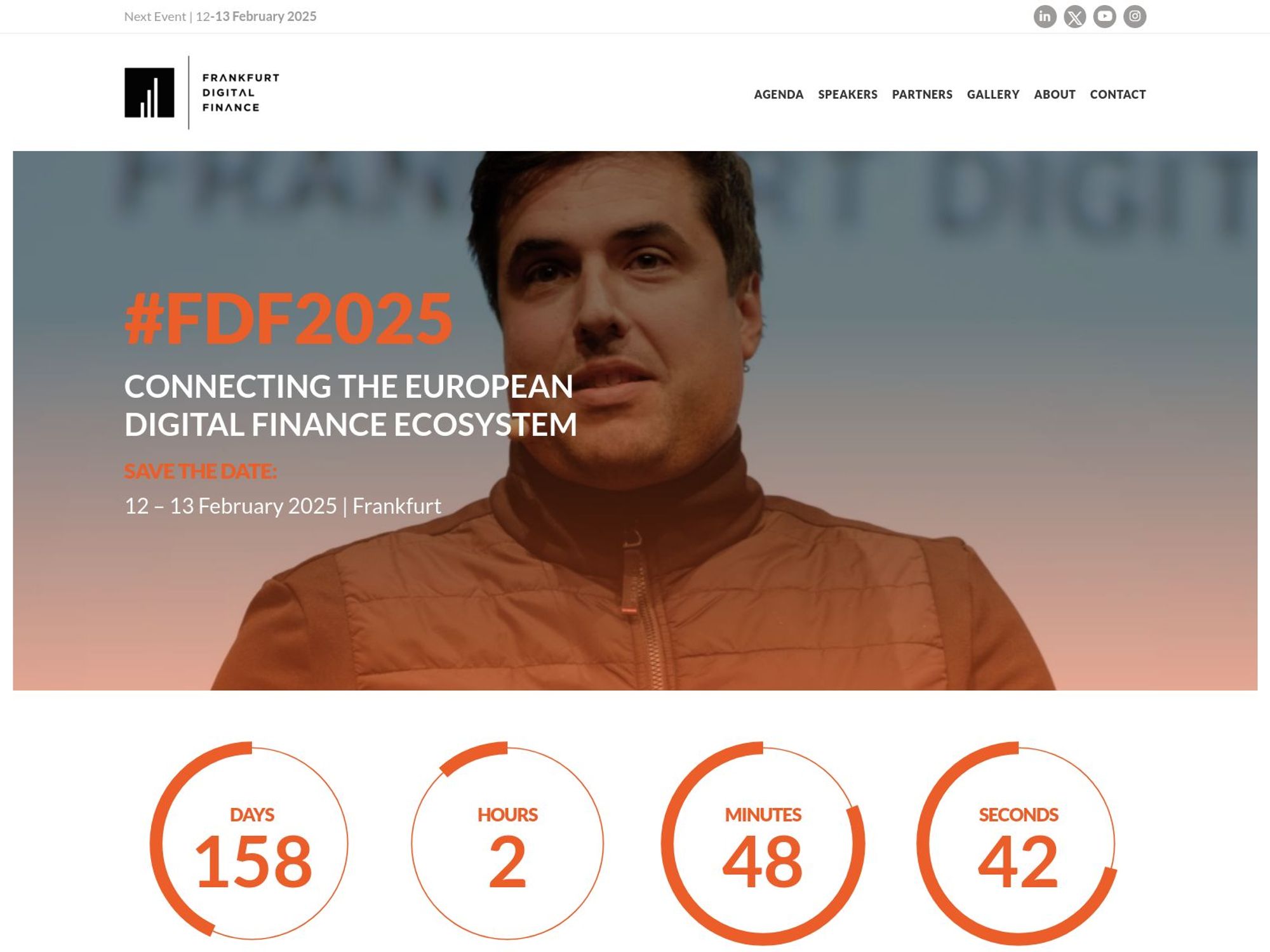 Frankfurt Digital Finance website