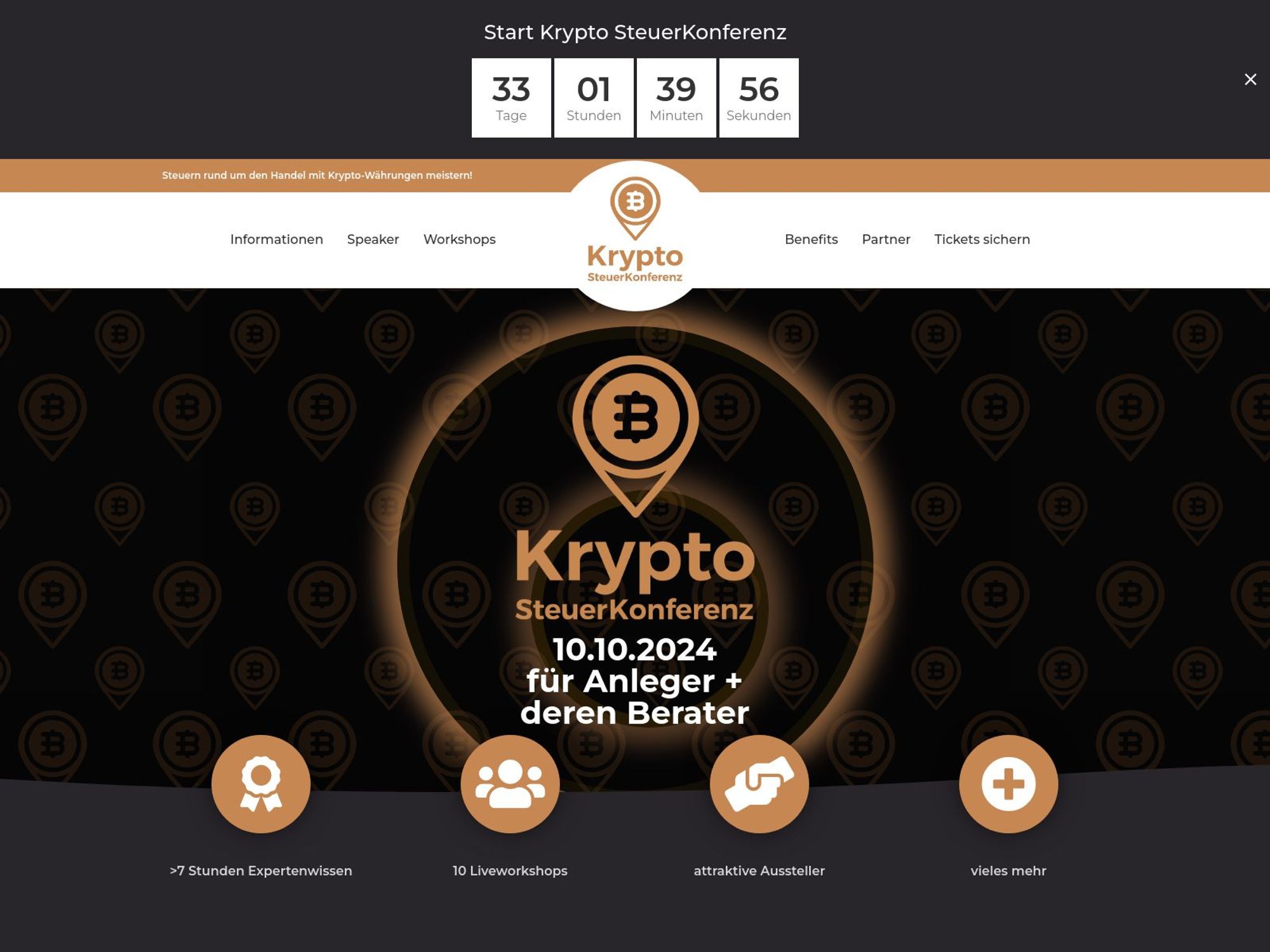 Krypto SteuerKonferenz screenshot