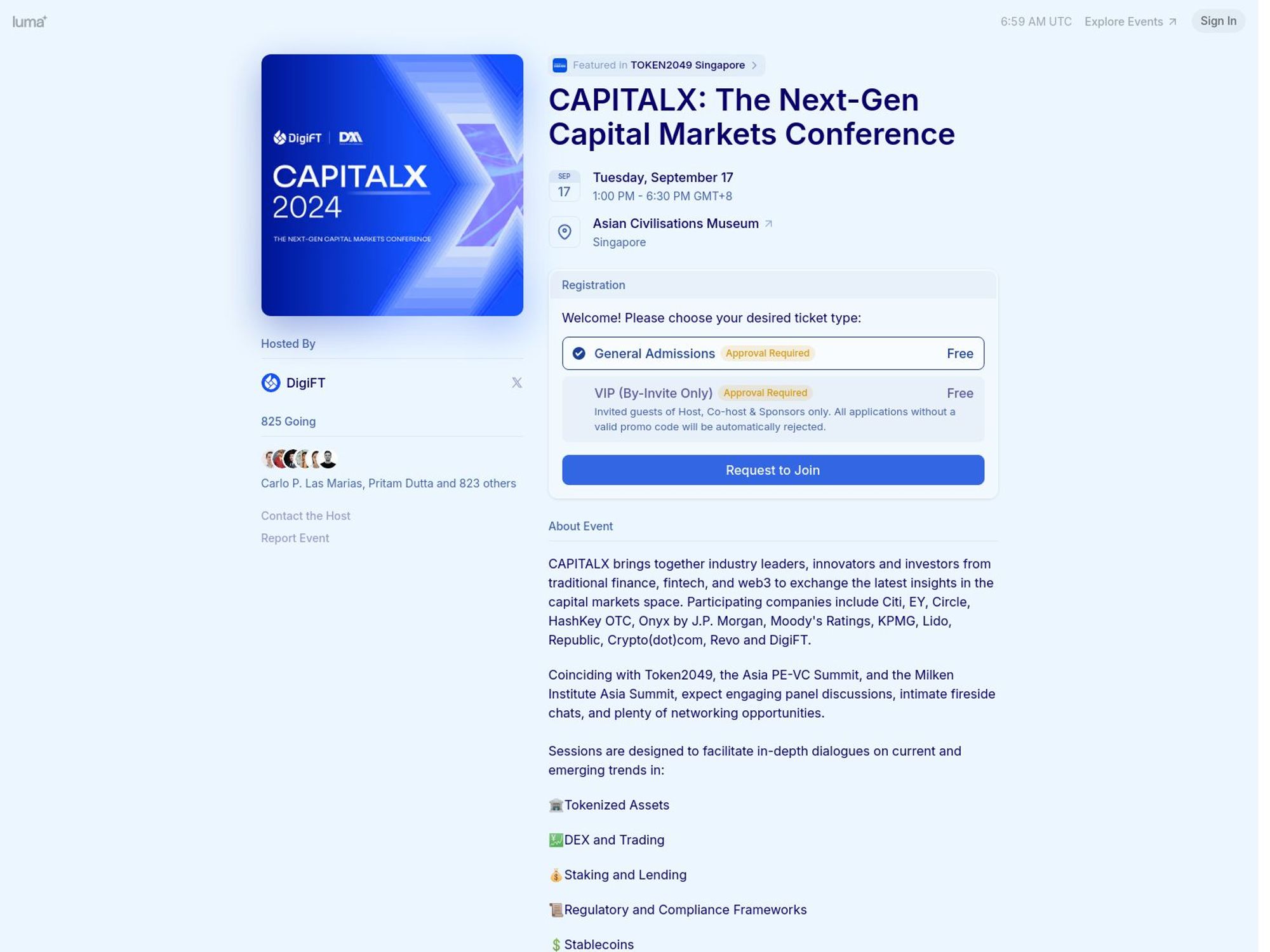 CAPITALX: The Next-Gen Capital Markets Conference screenshot