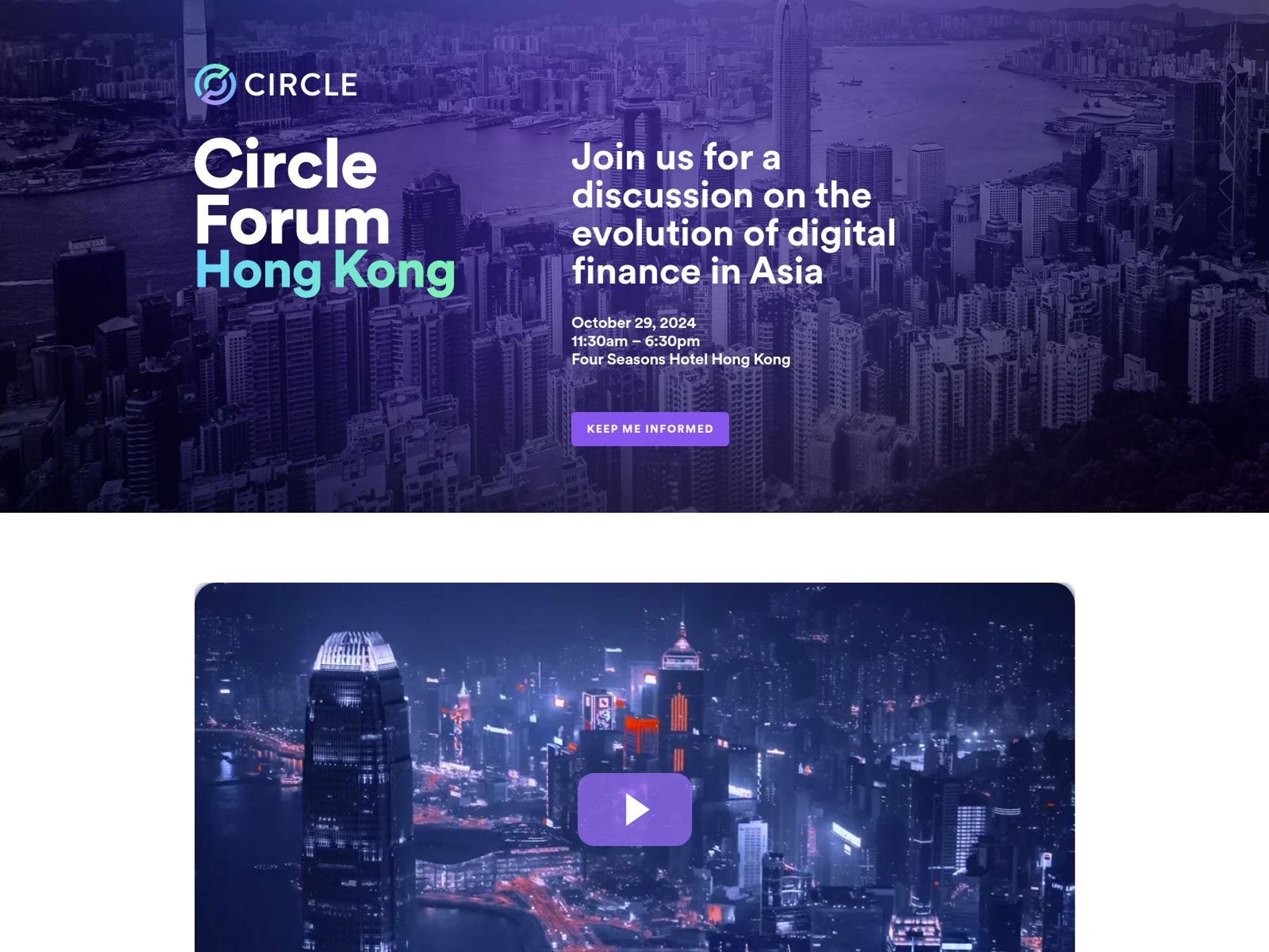 Circle Forum Hong Kong website