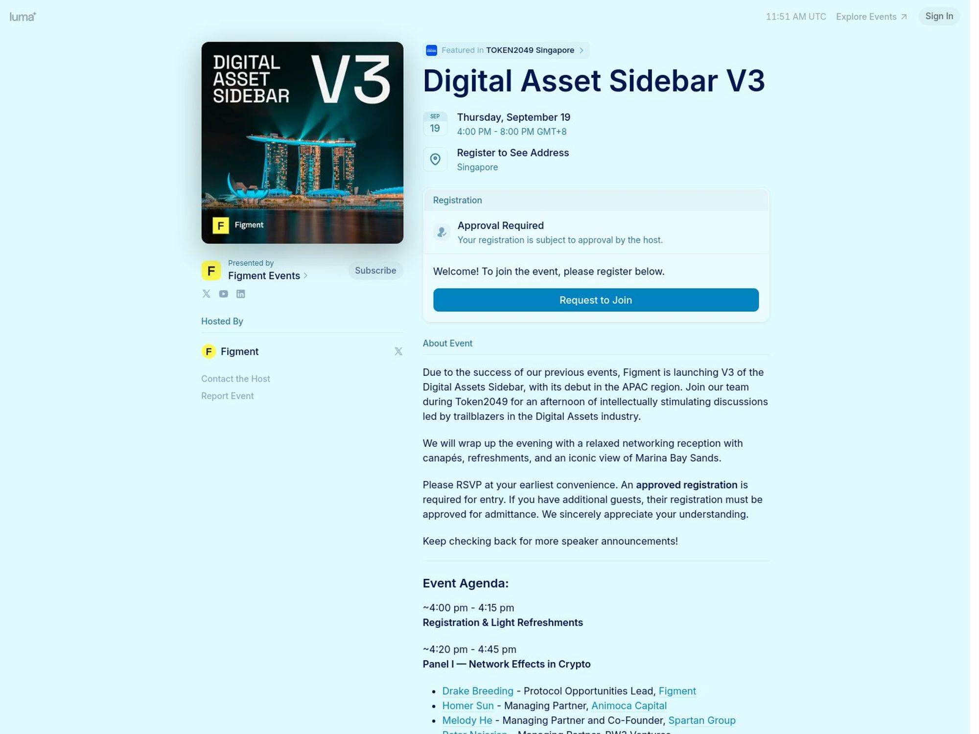 Figment Digital Asset Sidebar V3 screenshot