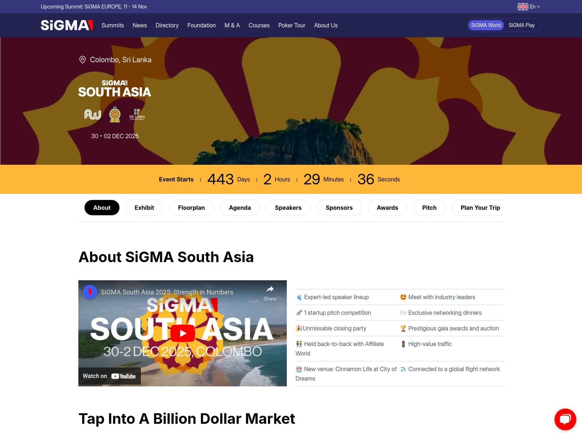 SiGMA South Asia screenshot