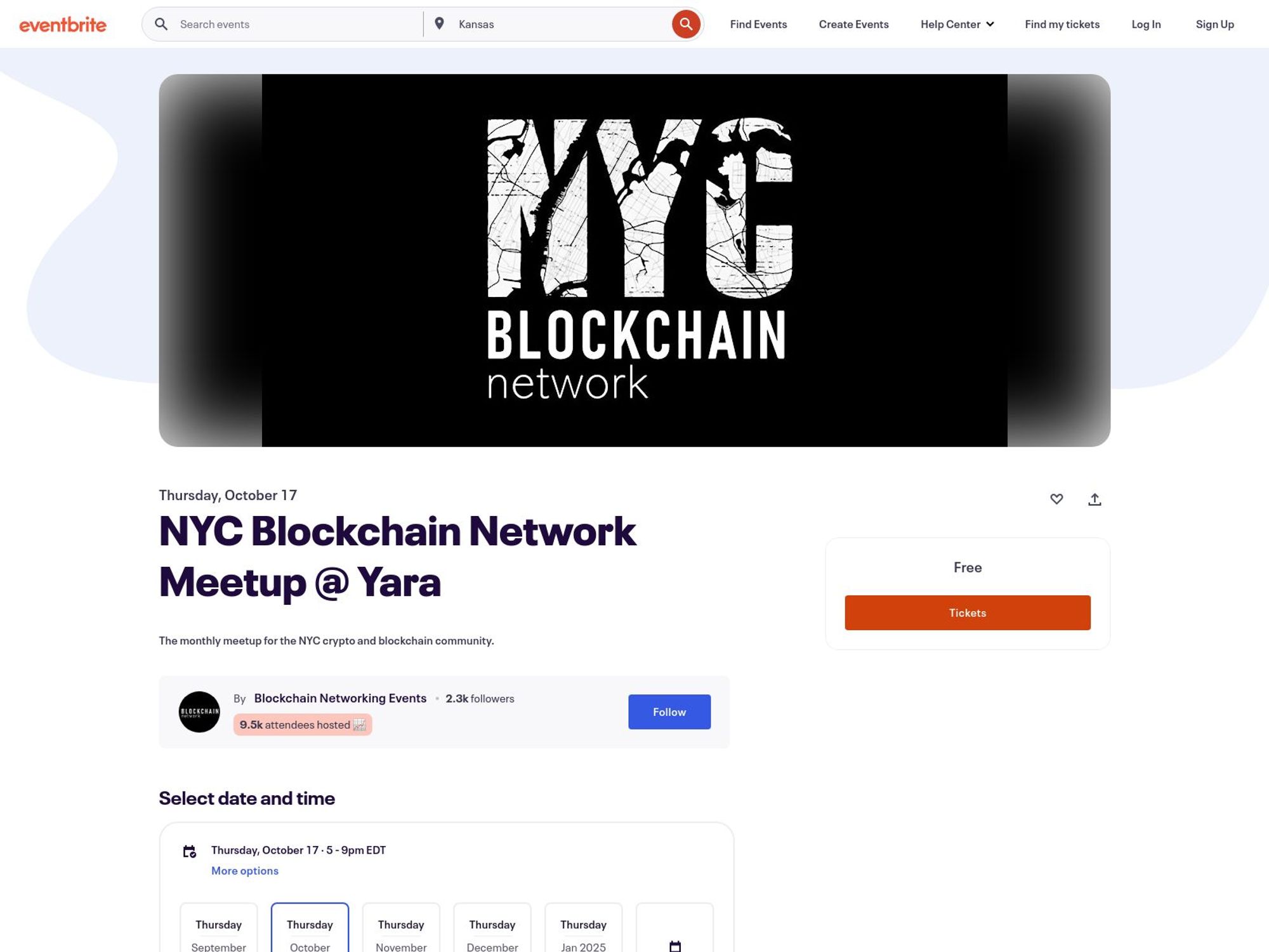 NYC Blockchain Network Meetup @ Yara – October 2024 screenshot