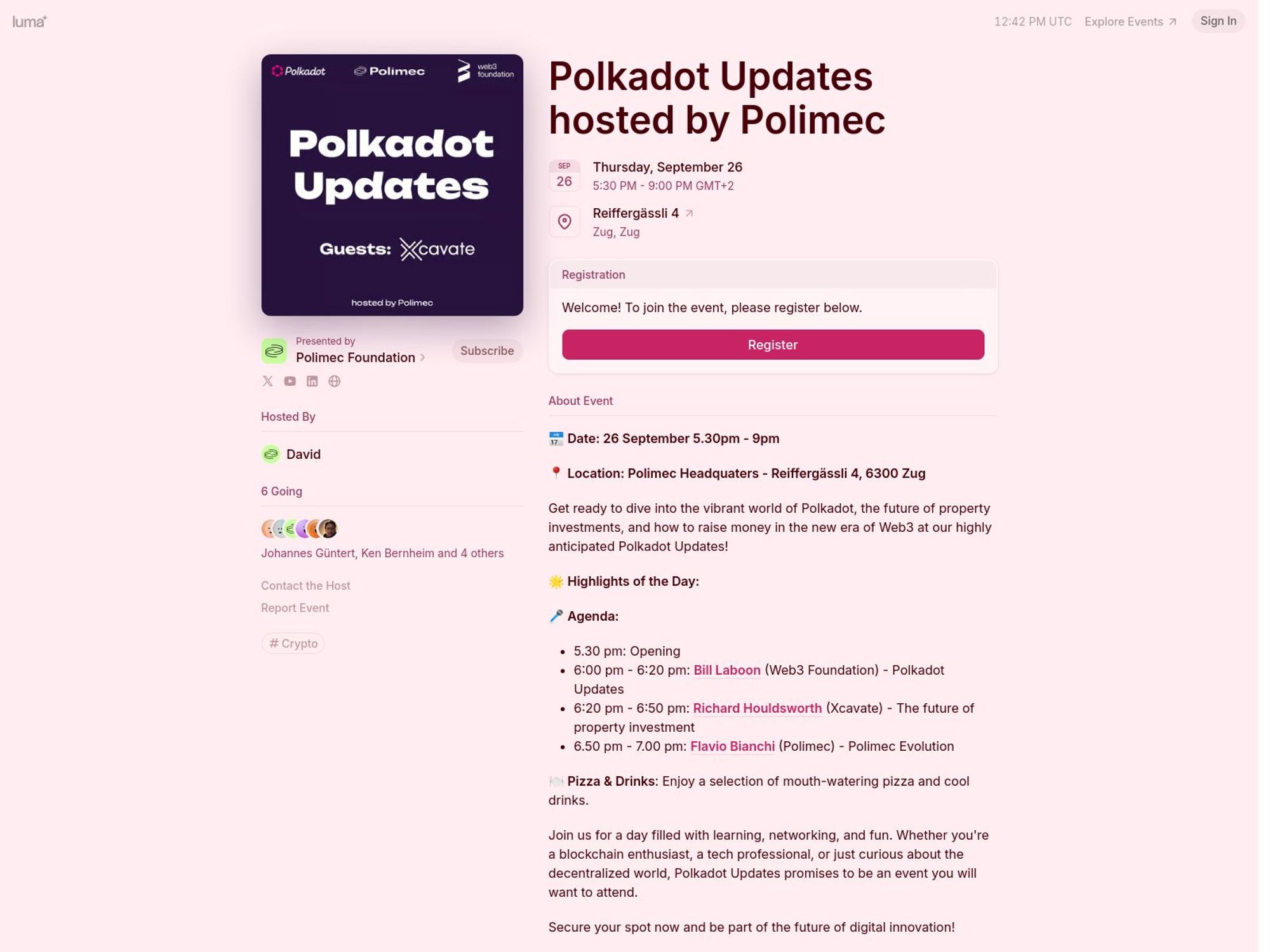 Polkadot Updates hosted by Polimec screenshot