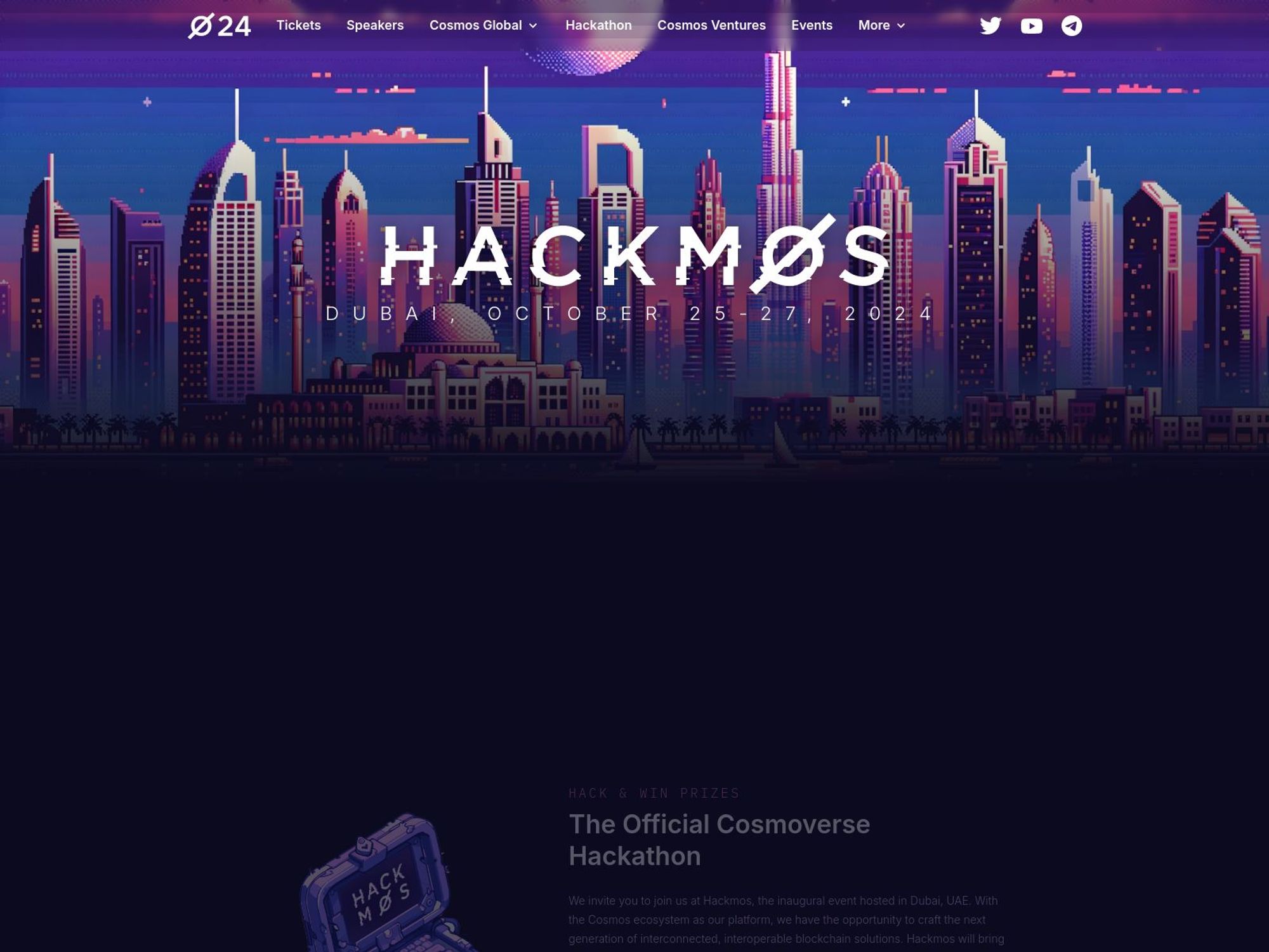 Hackmos – Cosmoverse Hackathon screenshot