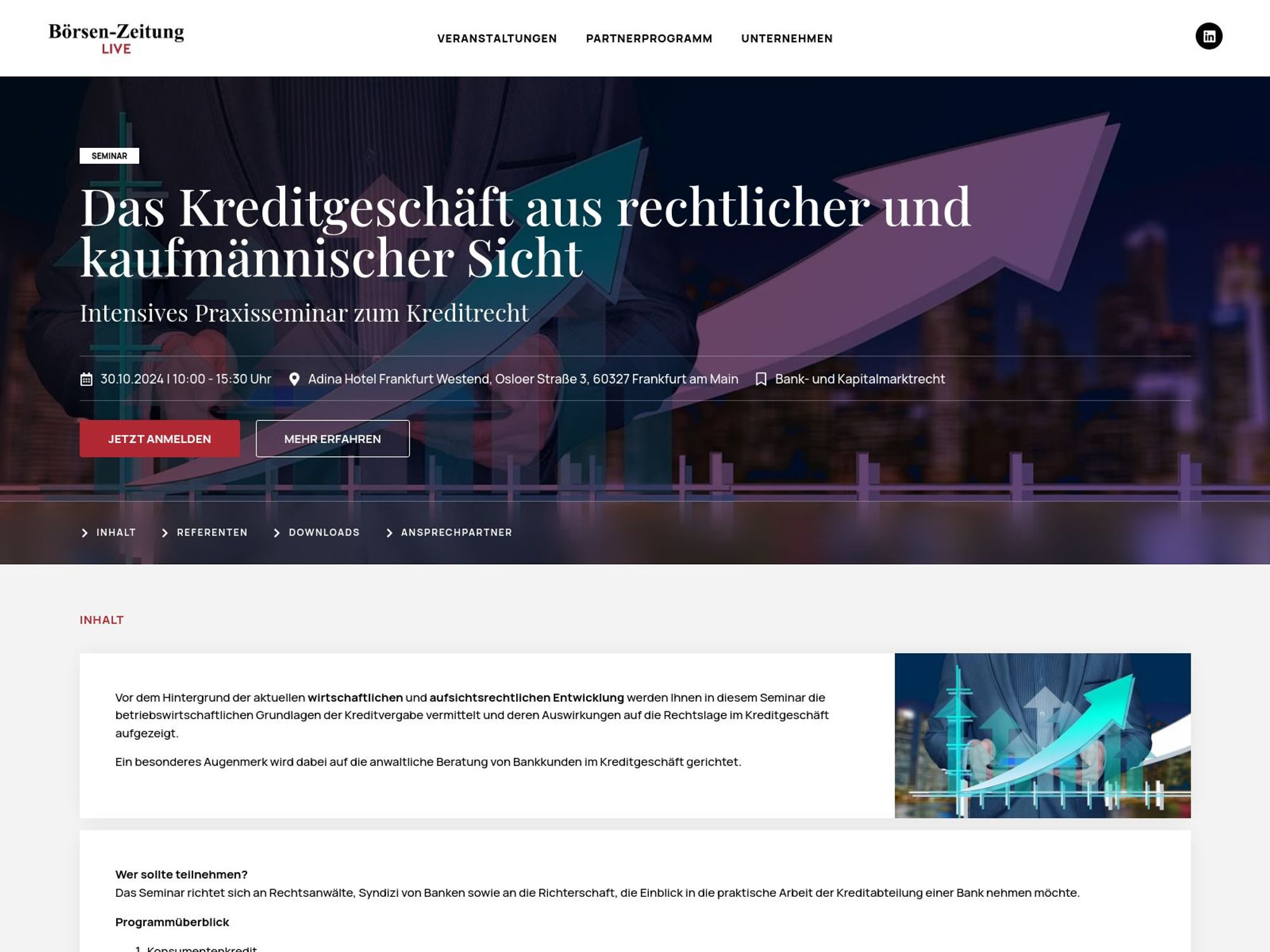 Das Kreditgeschäft aus rechtlicher und kaufmännischer Sicht website