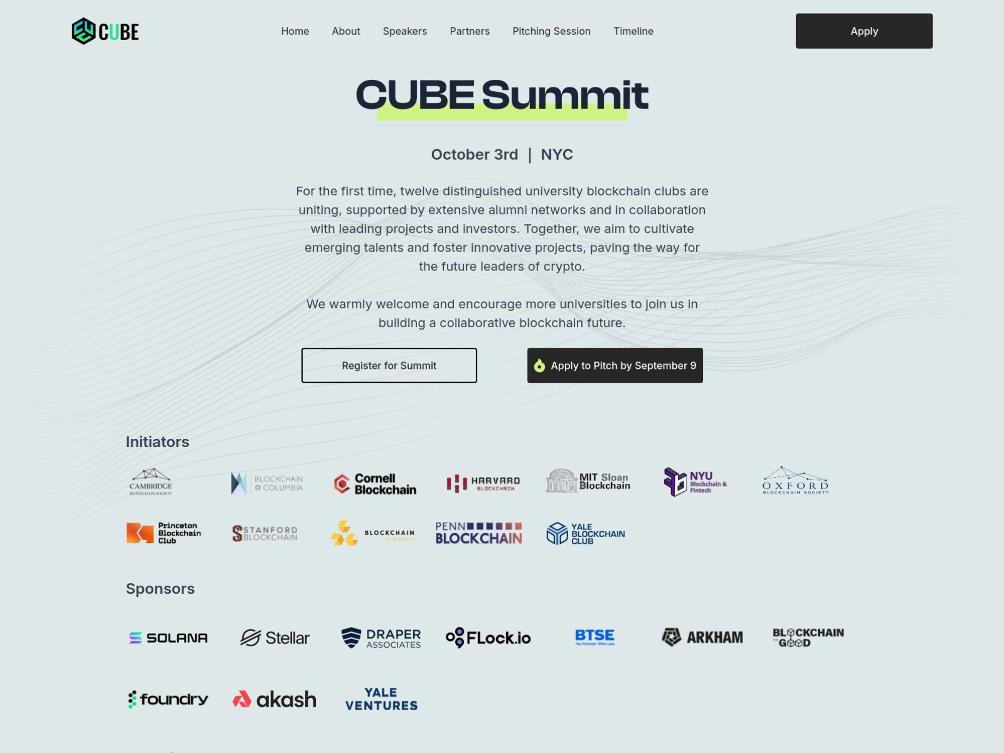 CUBE Summit 2024 screenshot