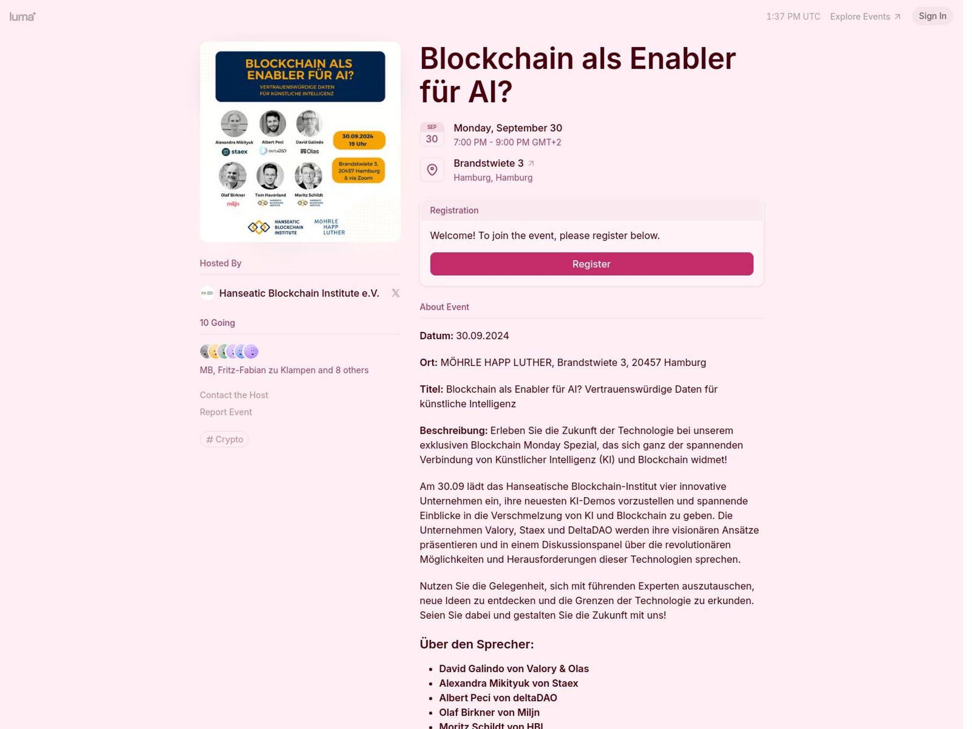 Blockchain als Enabler für AI? screenshot