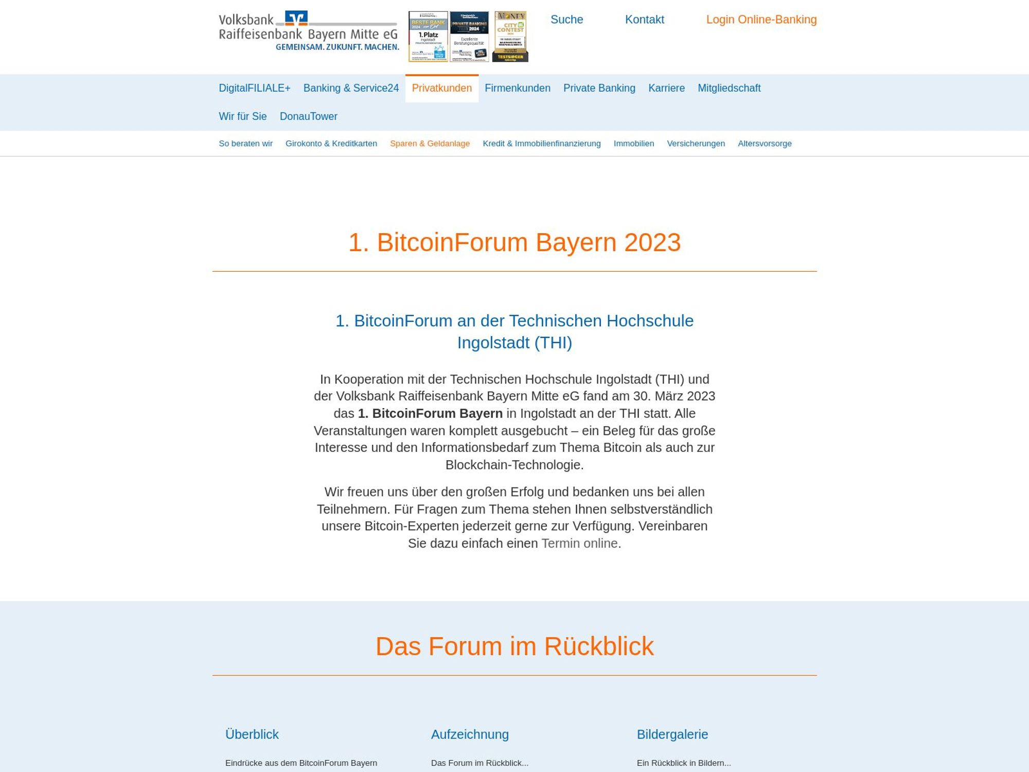 BitcoinForum 2025 screenshot