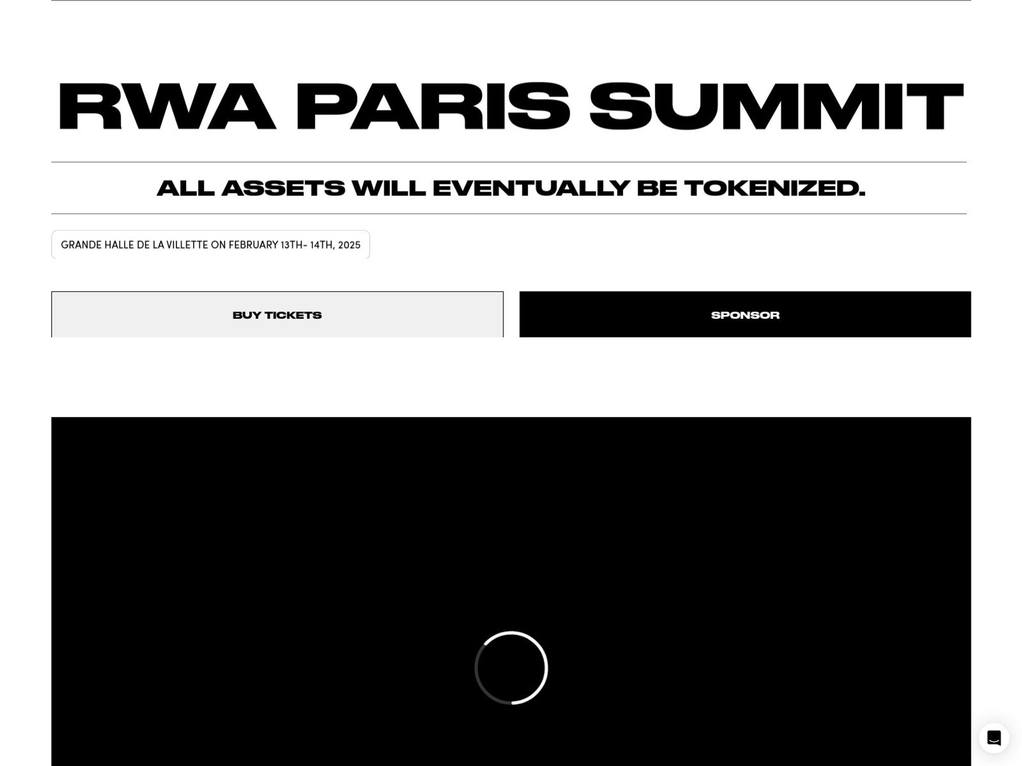 RWA Paris 2025 website