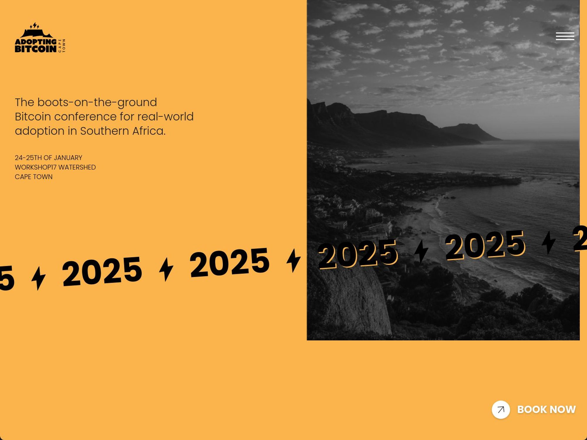 Adopting Bitcoin 2024 South Africa website