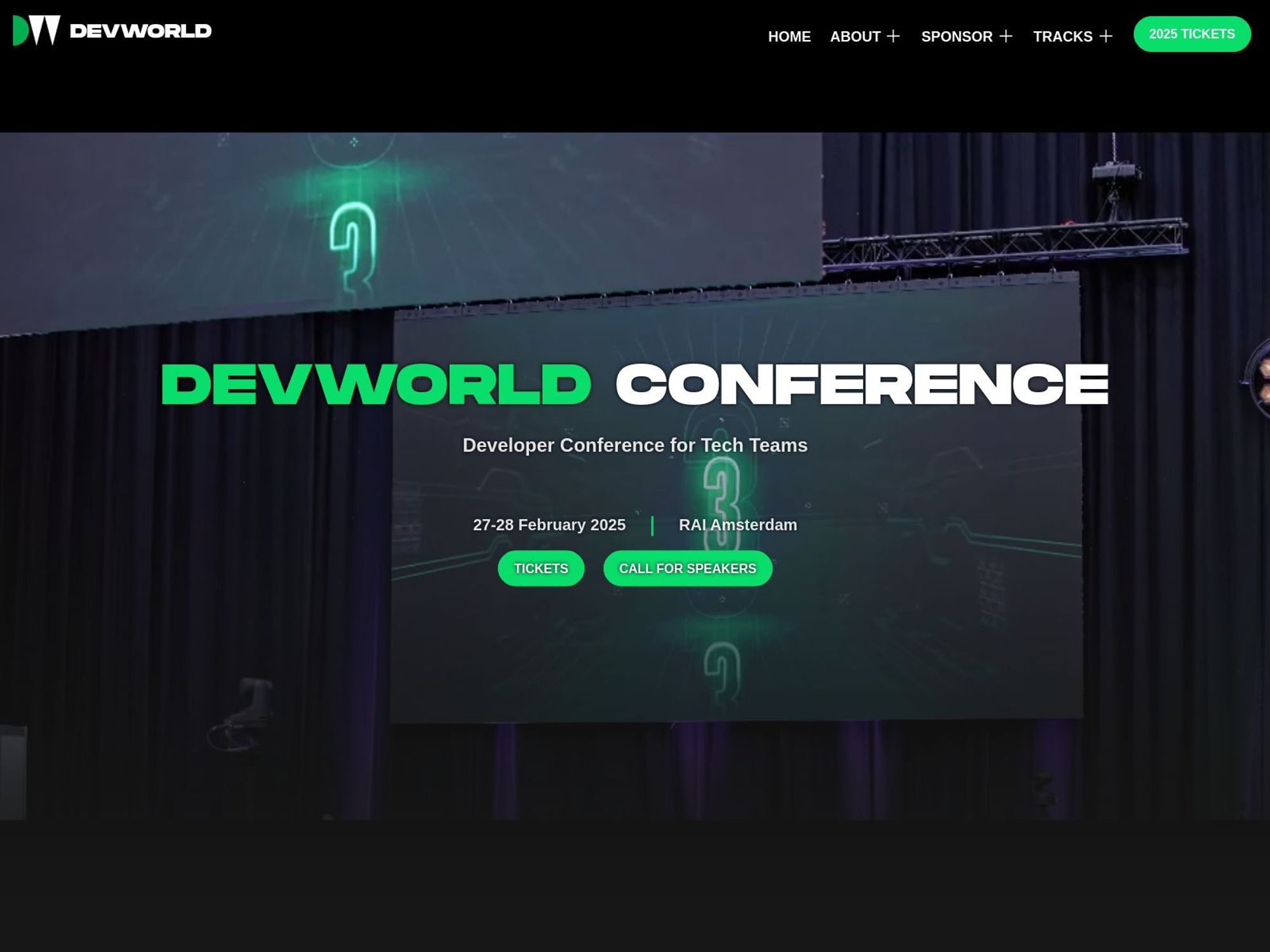 DEVWorld 2025 website