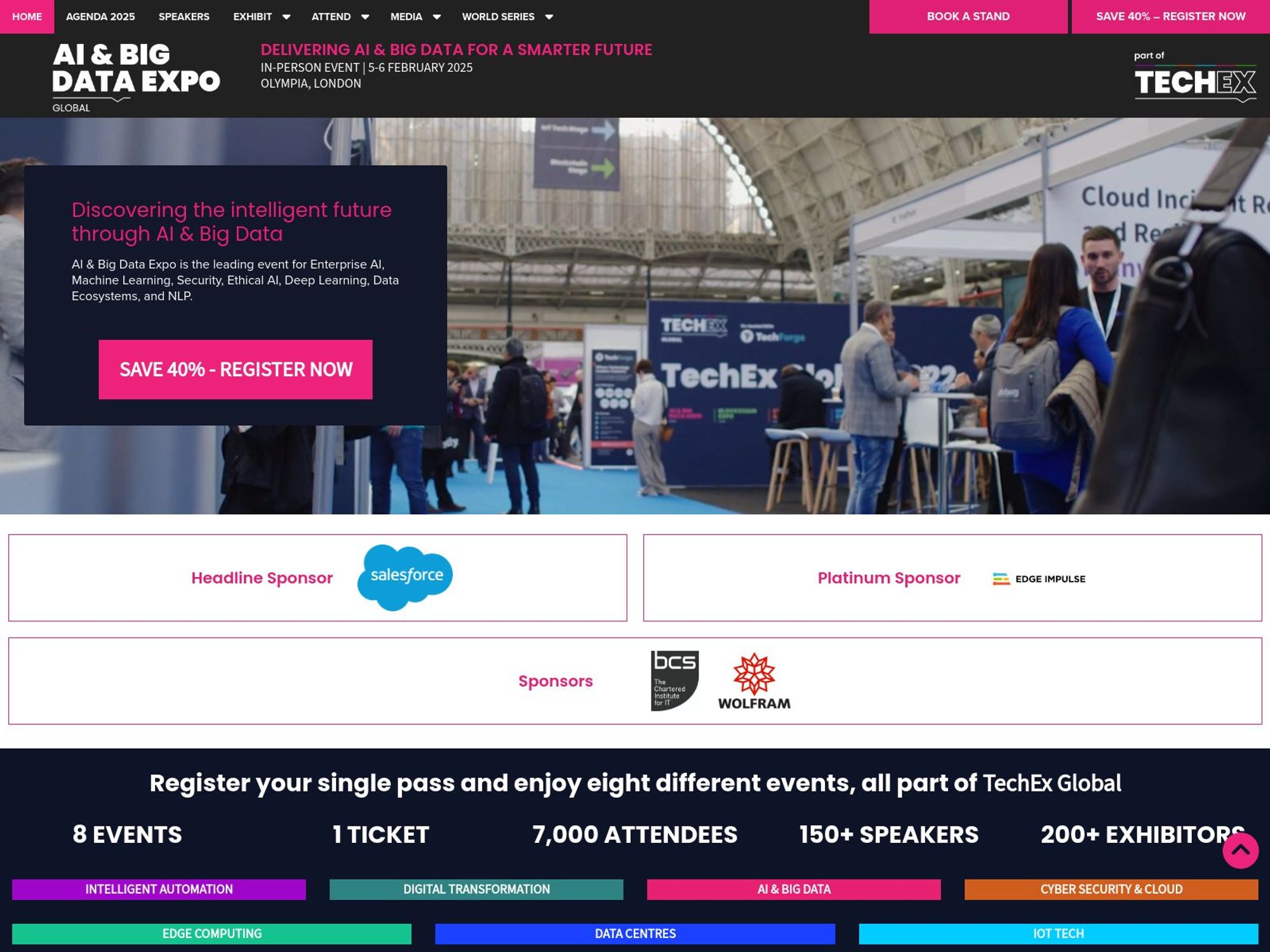 AI & Big Data Expo Global website